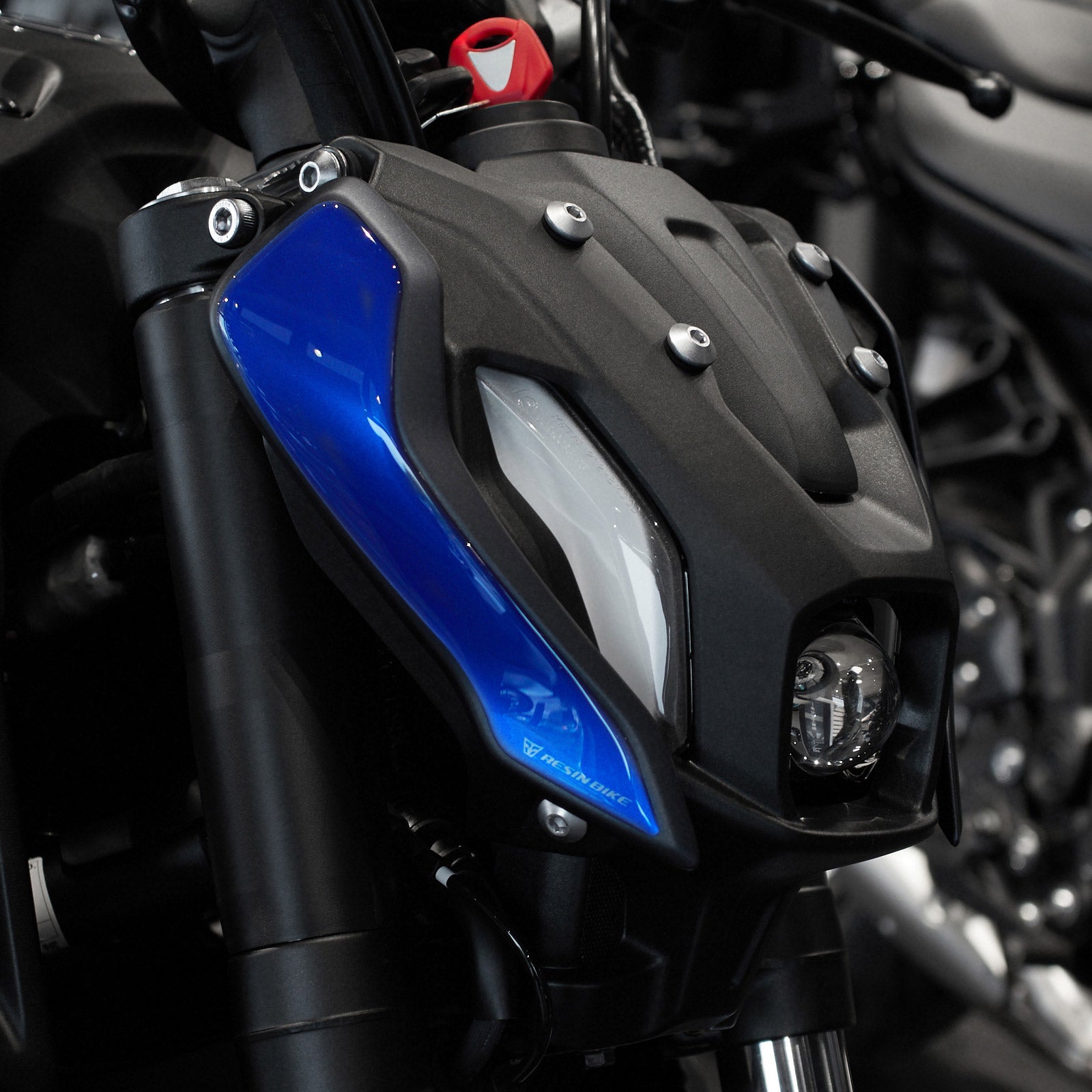 Resin Bike 3D Motorcycle Stickers - Headlight | Yamaha MT-07 2021>2024 -   Pyramid Motorcycle Accessories