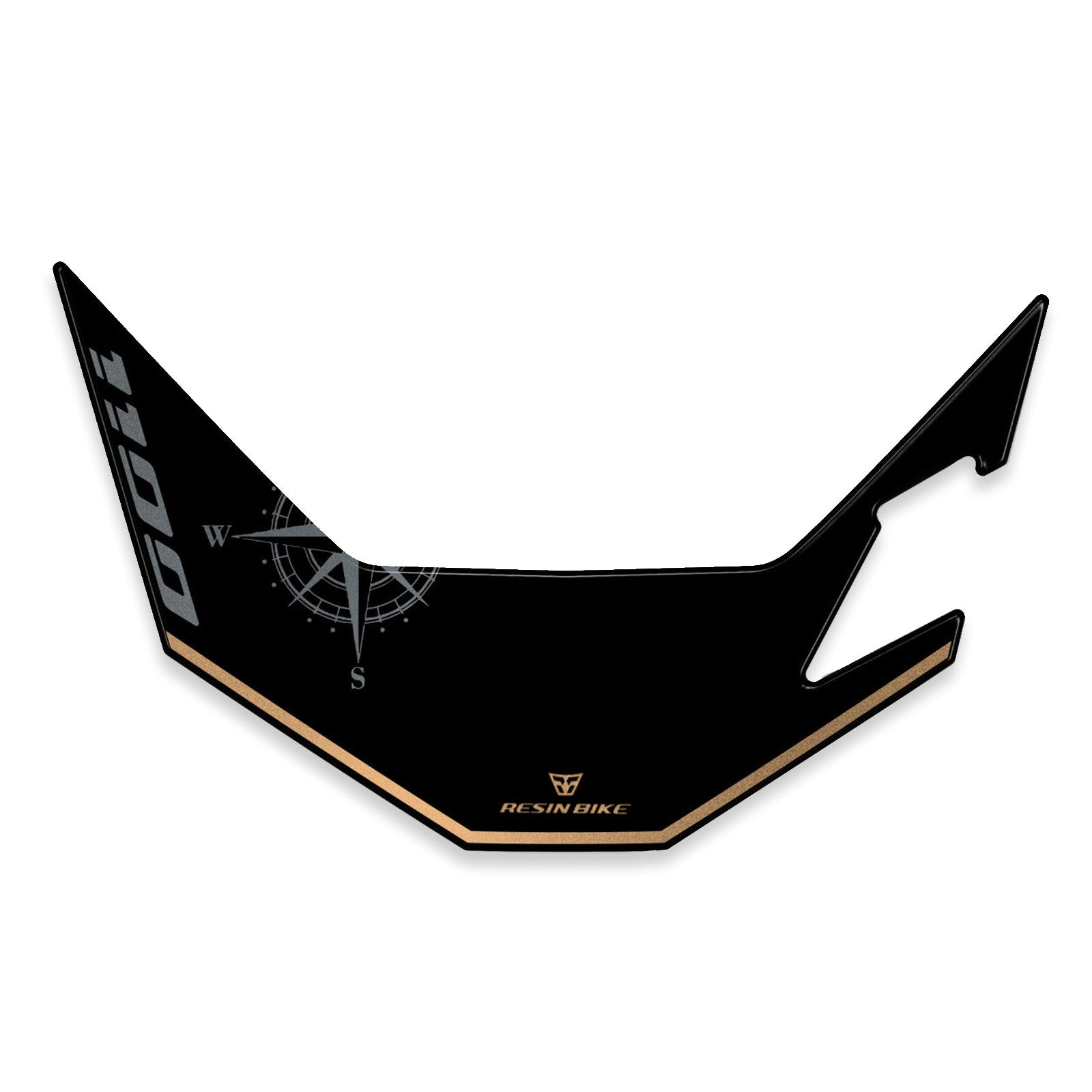 Resin Bike 3D Motorcycle Stickers - Windshield | Honda CRF 1100 L Africa Twin Adventure Sports 2024>2025 -   Pyramid Motorcycle Accessories
