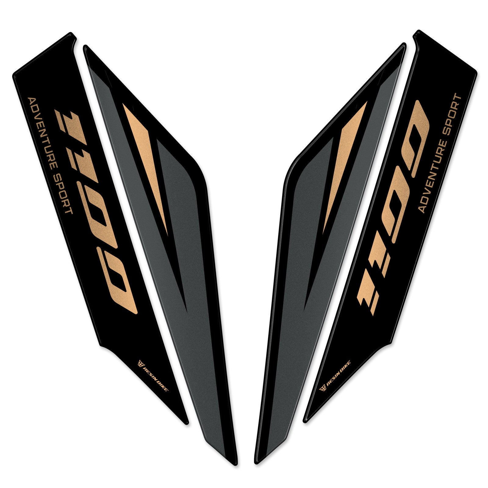 Resin Bike 3D Motorcycle Stickers - Full Kit | Honda CRF 1100 L Africa Twin Adventure Sports 2024>2025 RB-1000730400001 -   Pyramid Motorcycle Accessories