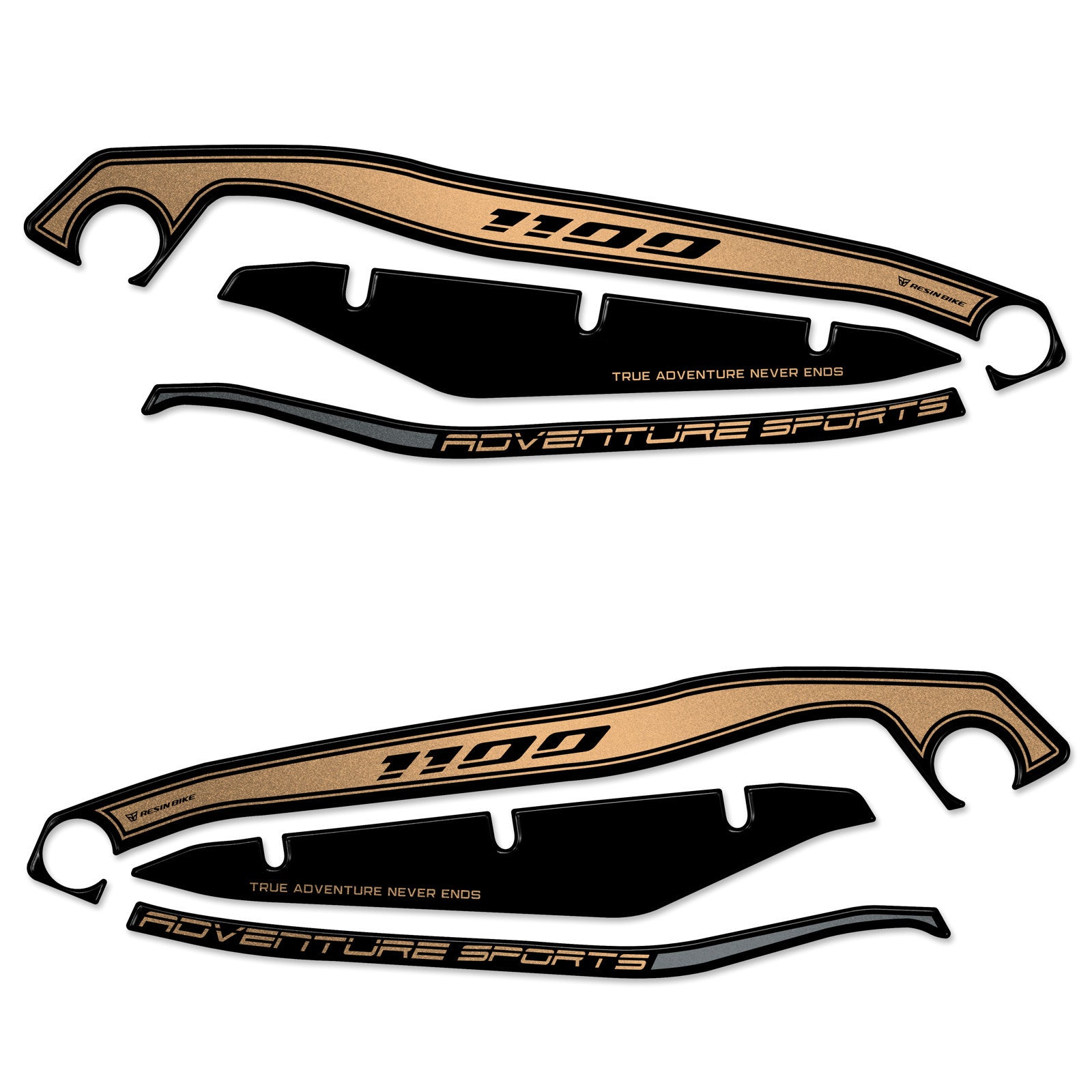 Resin Bike 3D Motorcycle Stickers - Full Kit | Honda CRF 1100 L Africa Twin Adventure Sports 2024>2025 RB-1000730400001 -   Pyramid Motorcycle Accessories