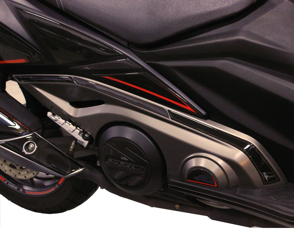 Resin Bike 3D Motorcycle Stickers - Underseat | Kymco AK 550 2017>2026 RB-57457833 -   Pyramid Motorcycle Accessories