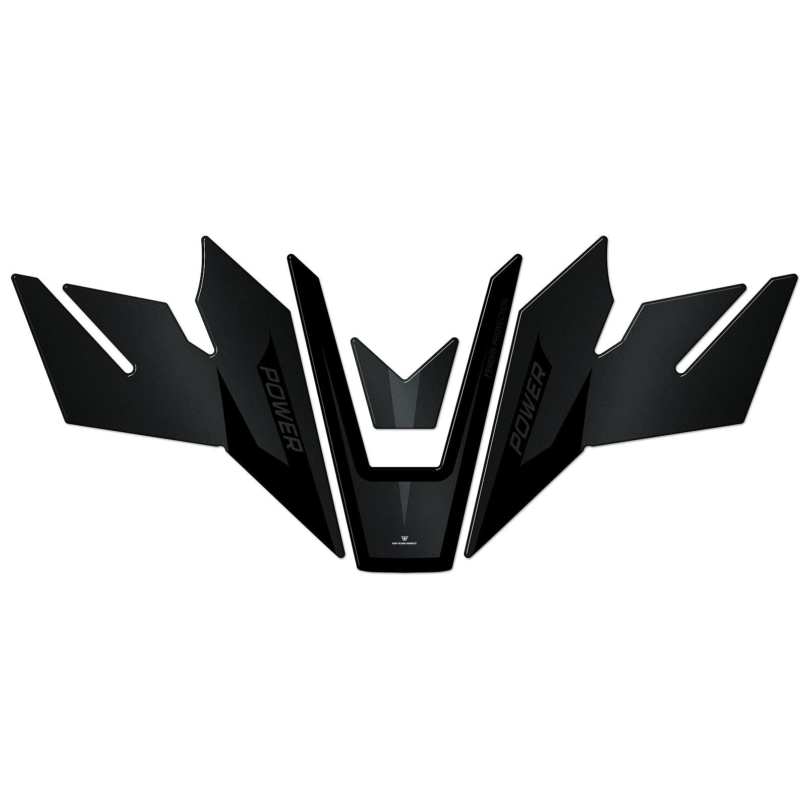 Resin Bike 3D Motorcycle Stickers - Front Fender | Honda Forza 750 2021>2026 -   Pyramid Motorcycle Accessories