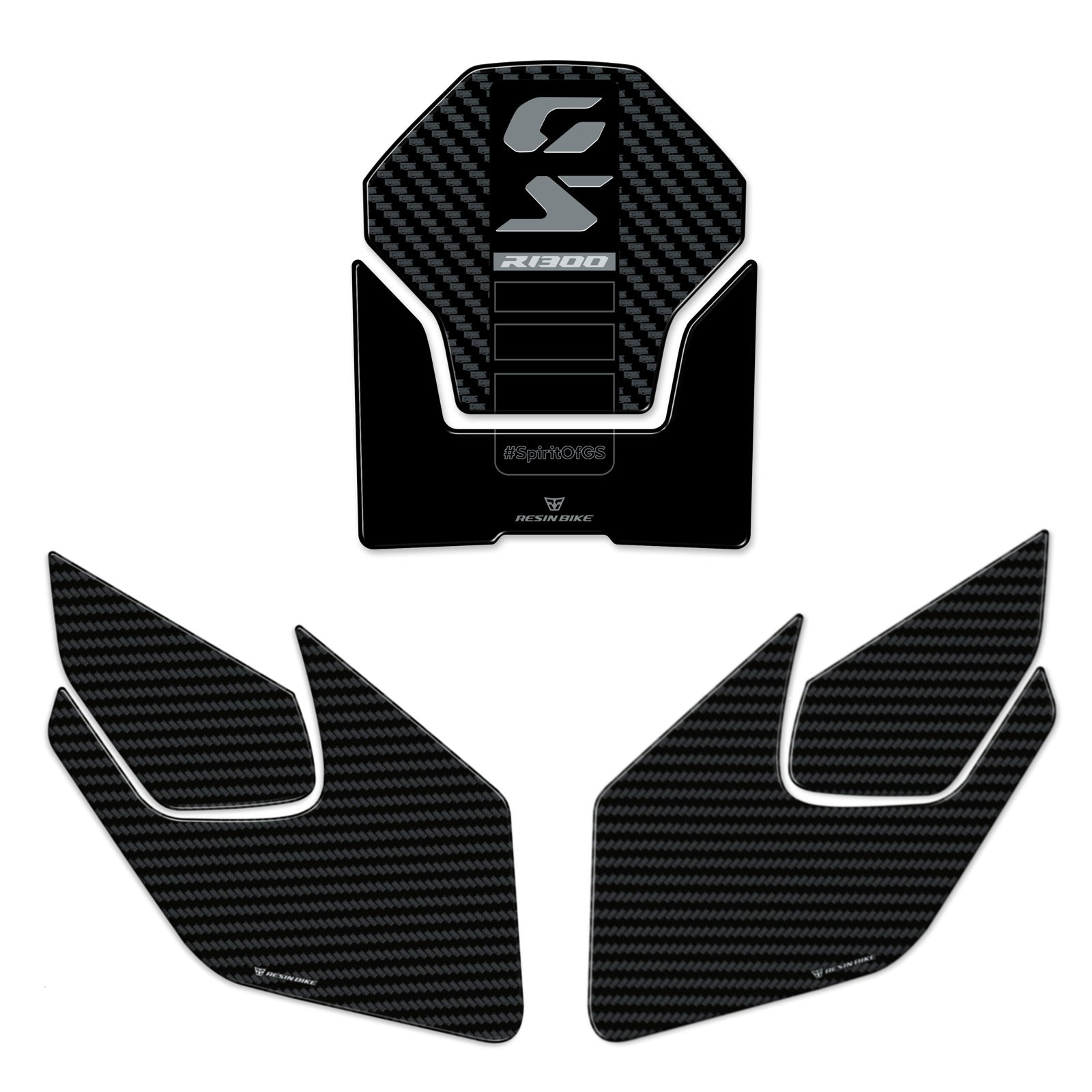 Resin Bike 3D Motorcycle Stickers - Basic Kit | BMW R 1300 GS 2023>2026 -   Pyramid Motorcycle Accessories