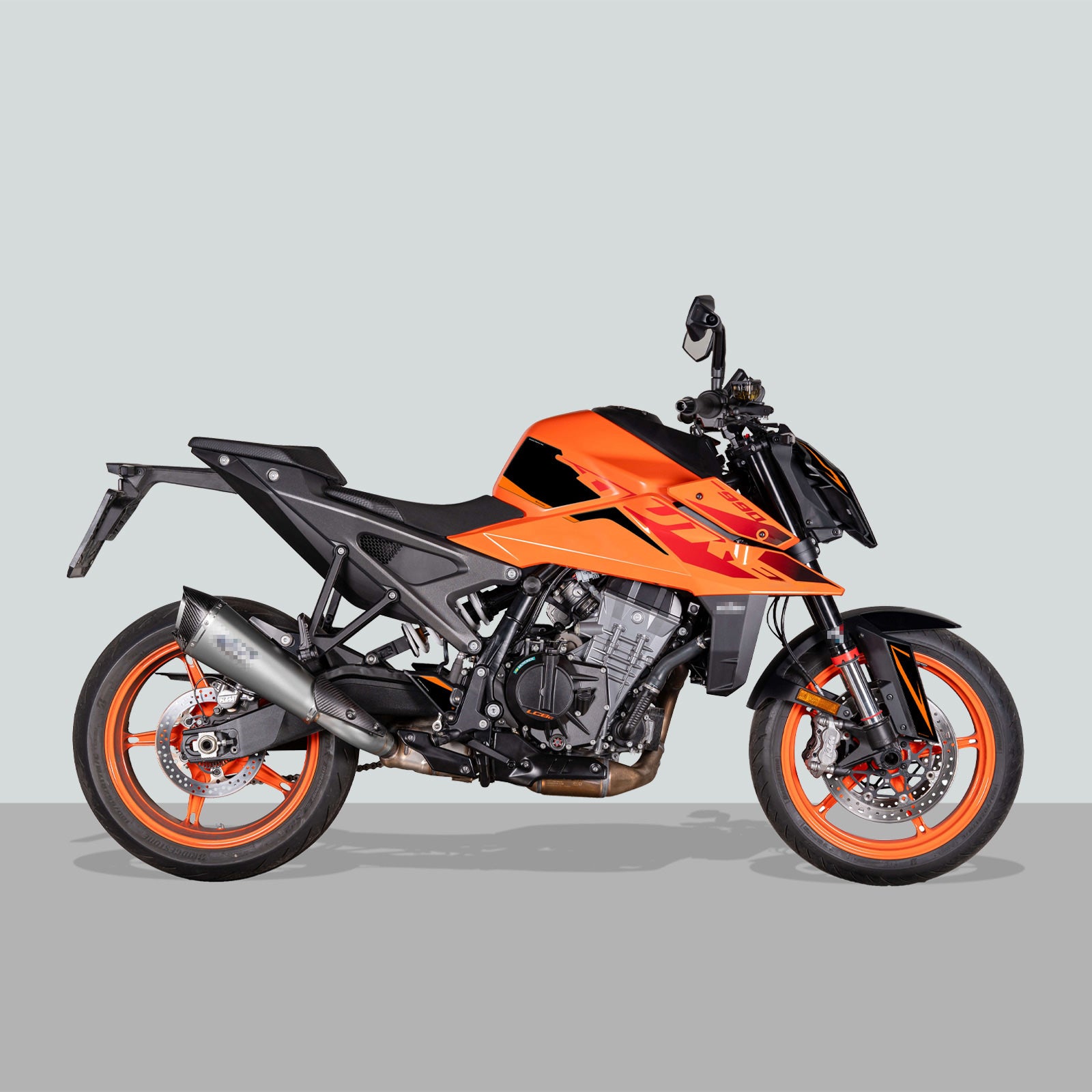 Resin Bike 3D Motorcycle Stickers - Full Kit | KTM 990 Duke 2024>2026 -   Pyramid Motorcycle Accessories
