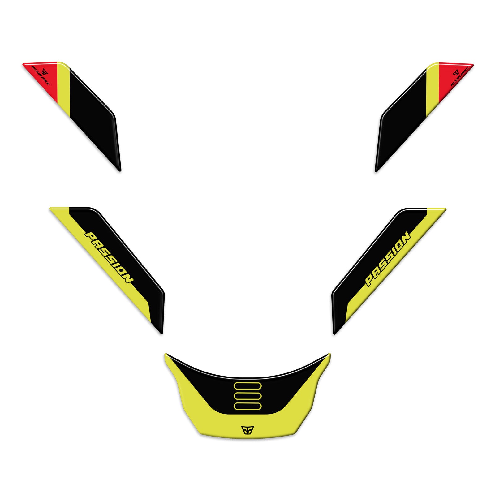 Resin Bike 3D Motorcycle Stickers - Beak | BMW F 900 GS 2024>2026 RB-1000745000005 -   Pyramid Motorcycle Accessories