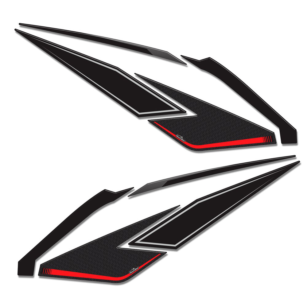 Resin Bike 3D Motorcycle Stickers - Underseat | Kymco AK 550 2017>2026 RB-12353071 -   Pyramid Motorcycle Accessories
