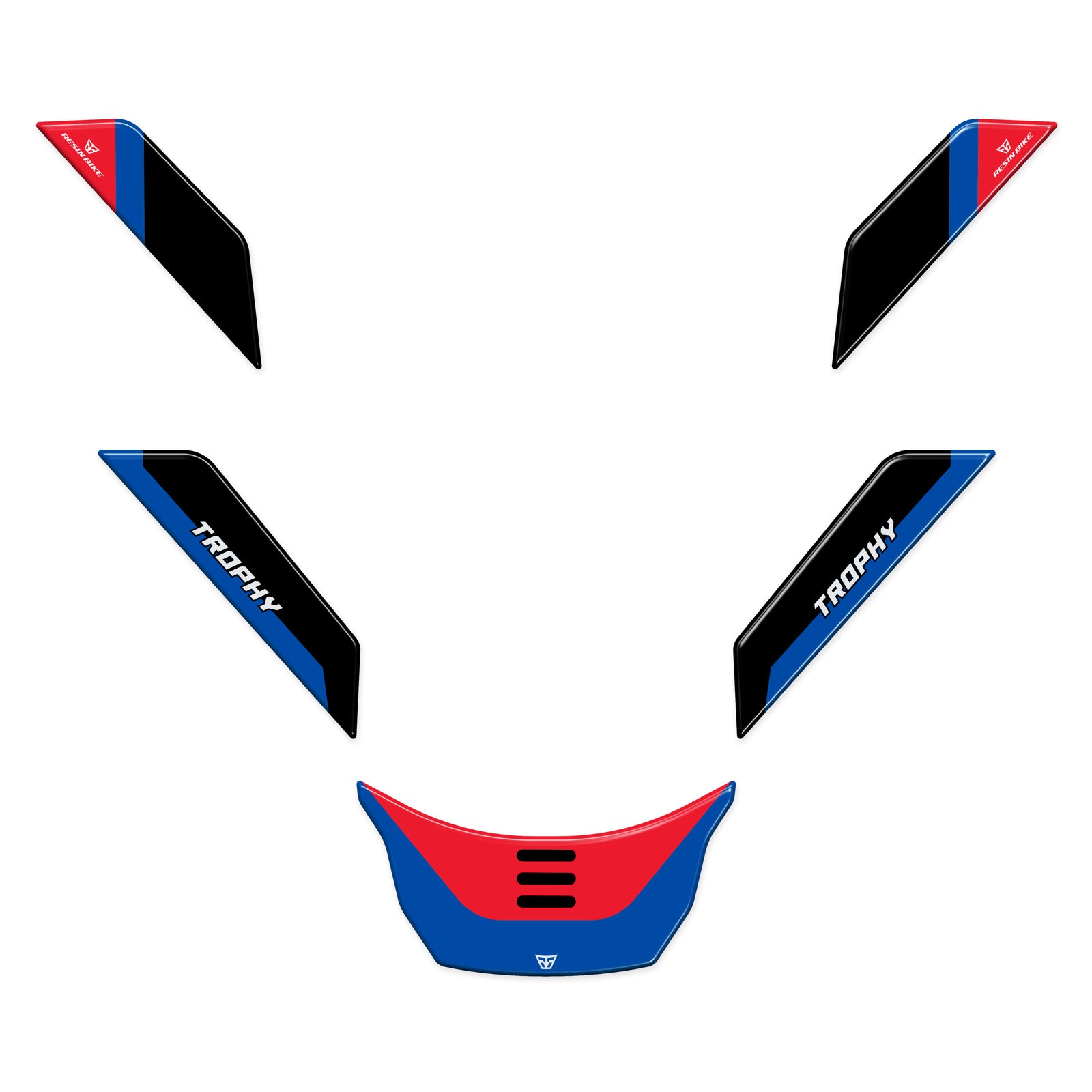 Resin Bike 3D Motorcycle Stickers - Beak | BMW F 900 GS 2024>2026 RB-1000745400003 -   Pyramid Motorcycle Accessories