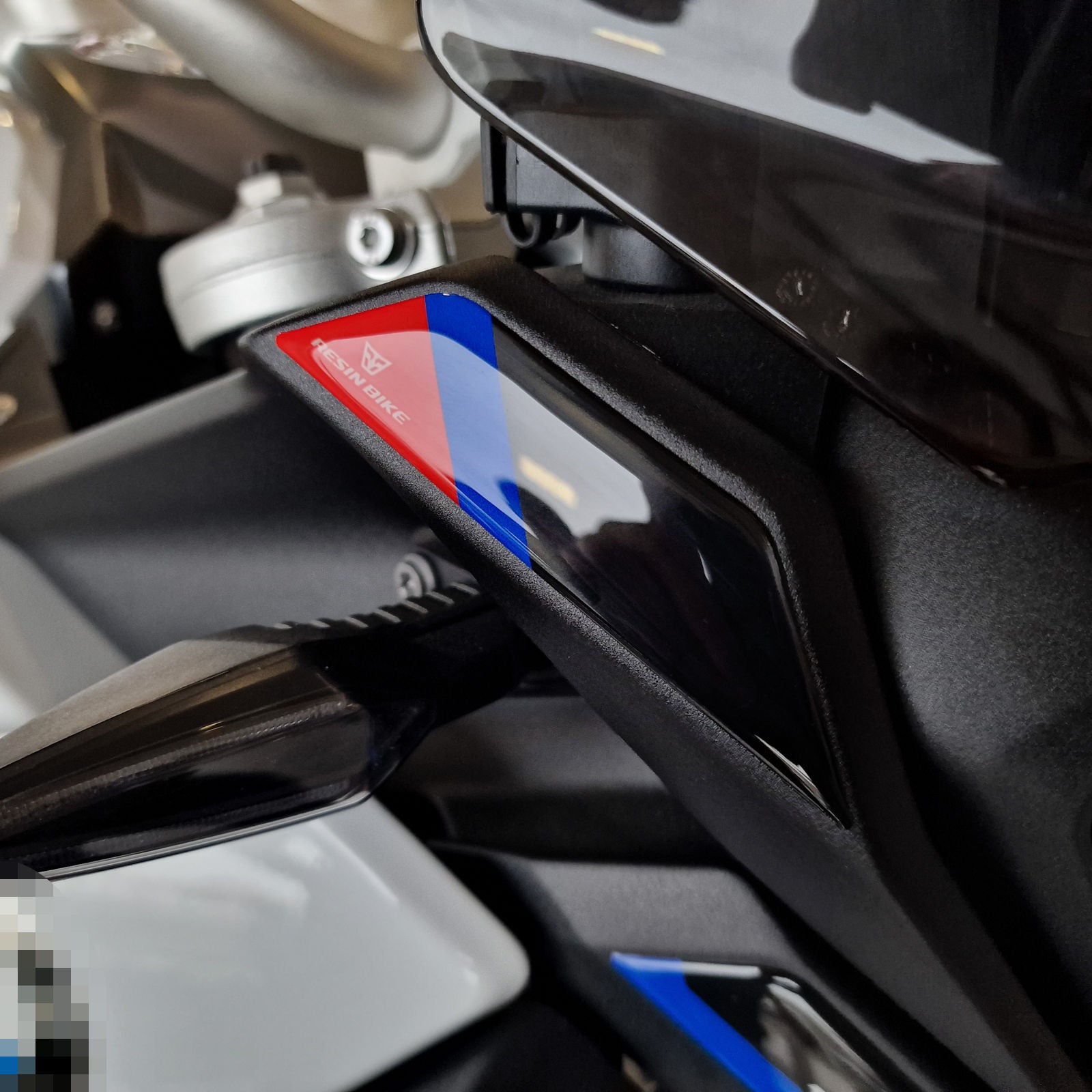 Resin Bike 3D Motorcycle Stickers - Beak | BMW F 900 GS 2024>2026 RB-1000745400003 -   Pyramid Motorcycle Accessories