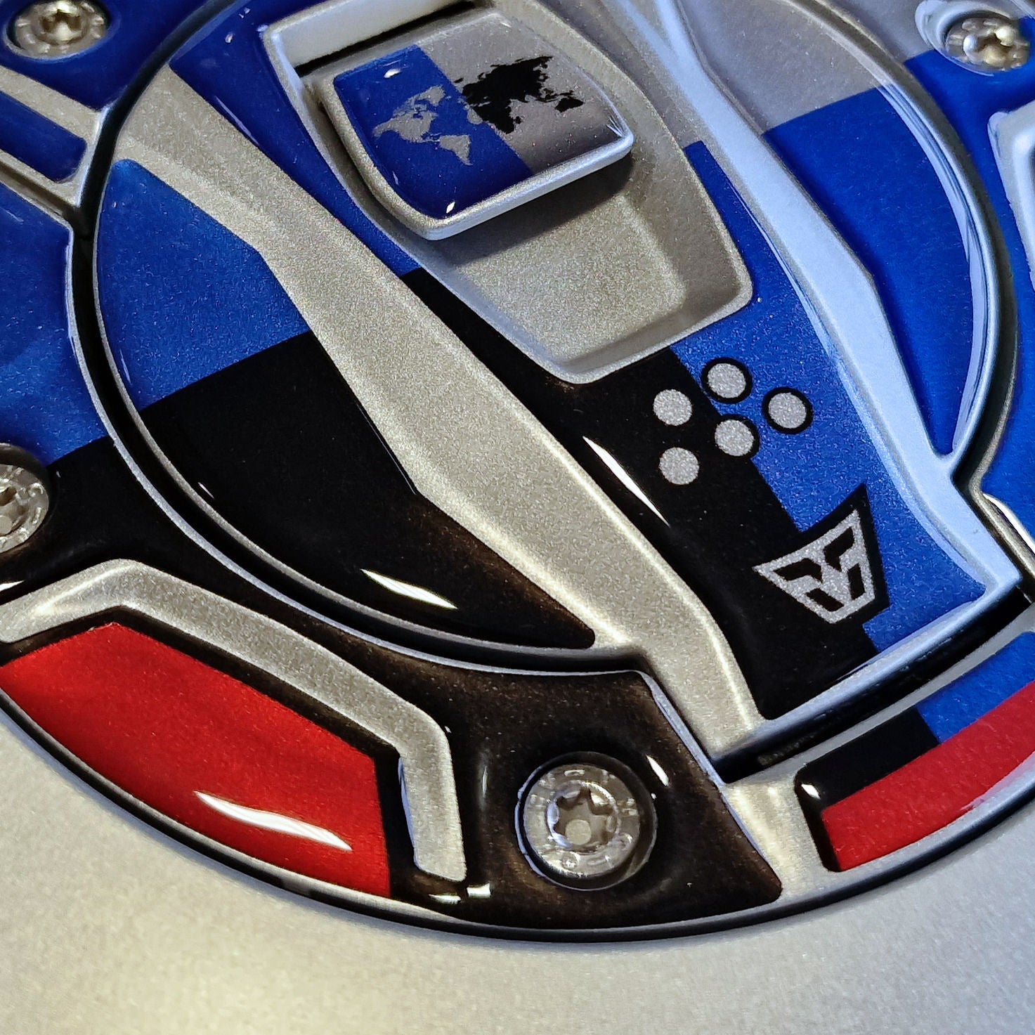 Resin Bike 3D Motorcycle Stickers - Frontal Area | BMW F 900 GS Adventure 2024>2026 -   Pyramid Motorcycle Accessories