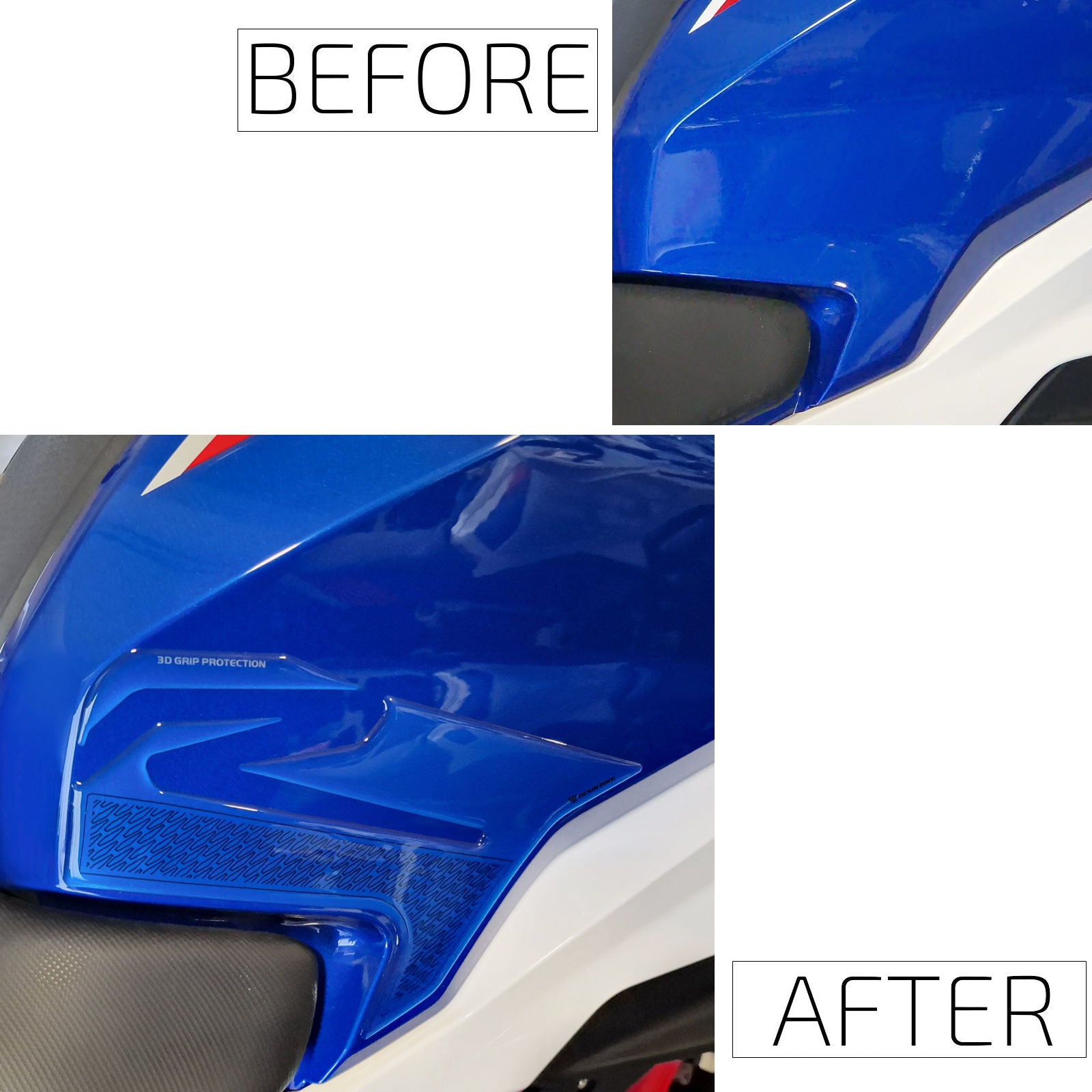 Resin Bike 3D Motorcycle Stickers - Tank Sides | BMW G 310 R 2021>2024 RB-1000746900007 -   Pyramid Motorcycle Accessories