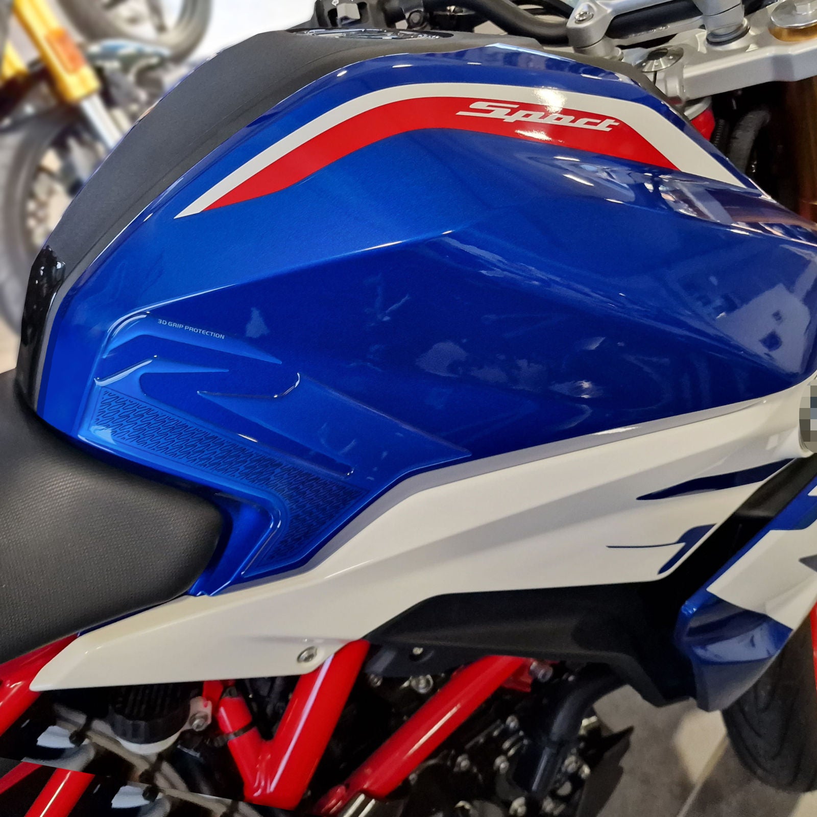Resin Bike 3D Motorcycle Stickers - Tank Sides | BMW G 310 R 2021>2024 RB-1000746900007 -   Pyramid Motorcycle Accessories
