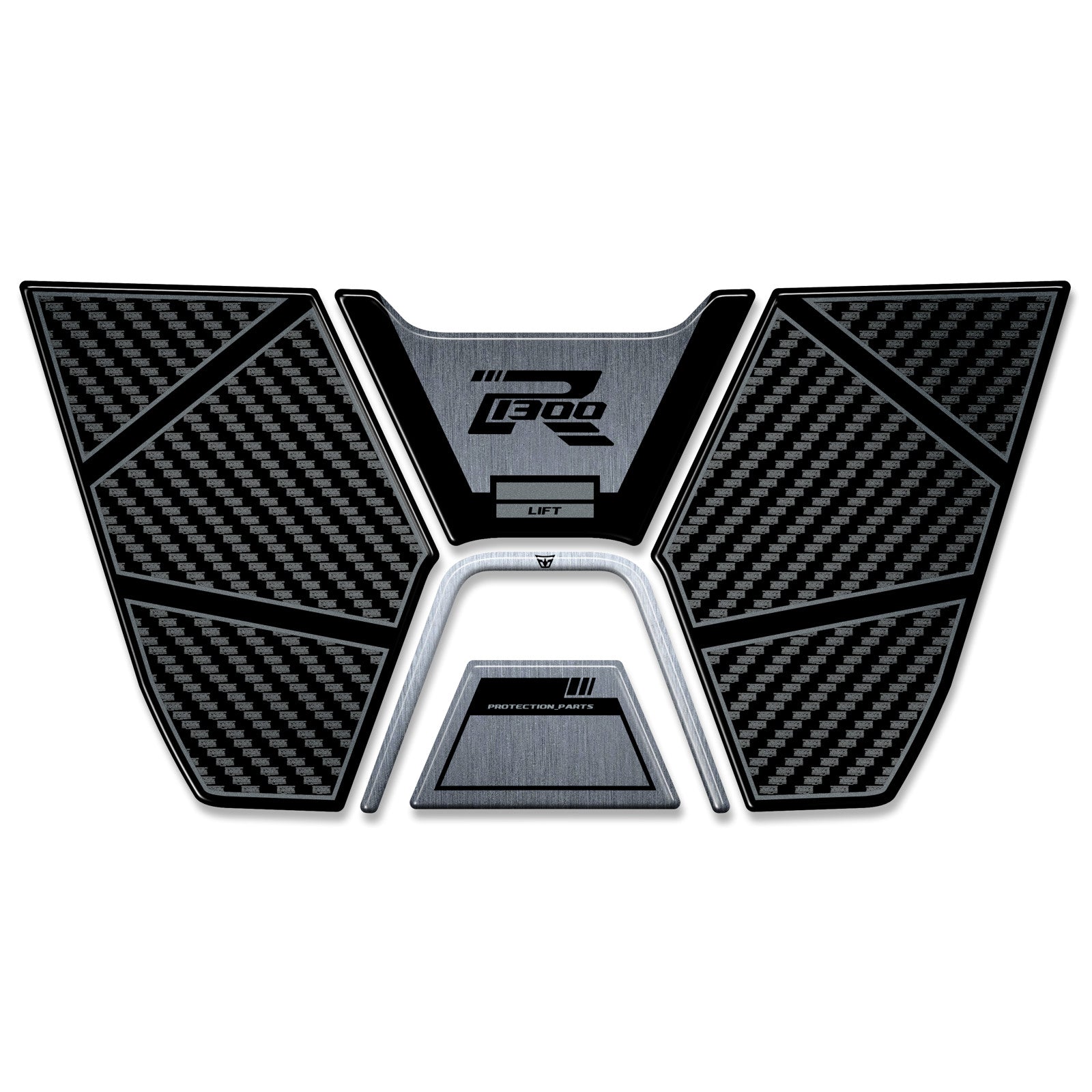 Resin Bike 3D Motorcycle Stickers - Tank Storage Box | BMW R 1300 GS Adventure 2025>Current -   Pyramid Motorcycle Accessories