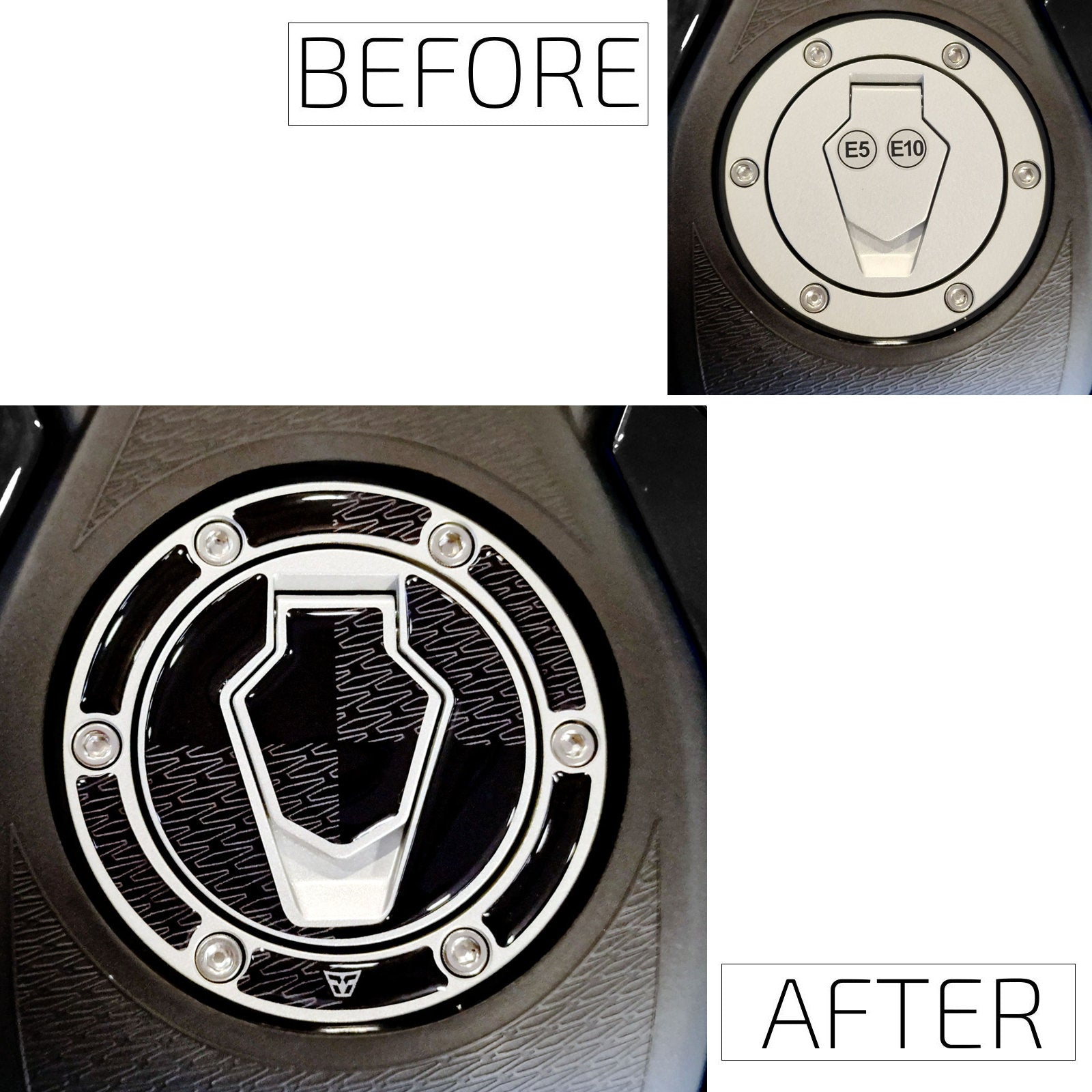 Resin Bike 3D Motorcycle Stickers - Fuel Cap | BMW G 310 R 2021>2024 RB-1000748200006 -   Pyramid Motorcycle Accessories