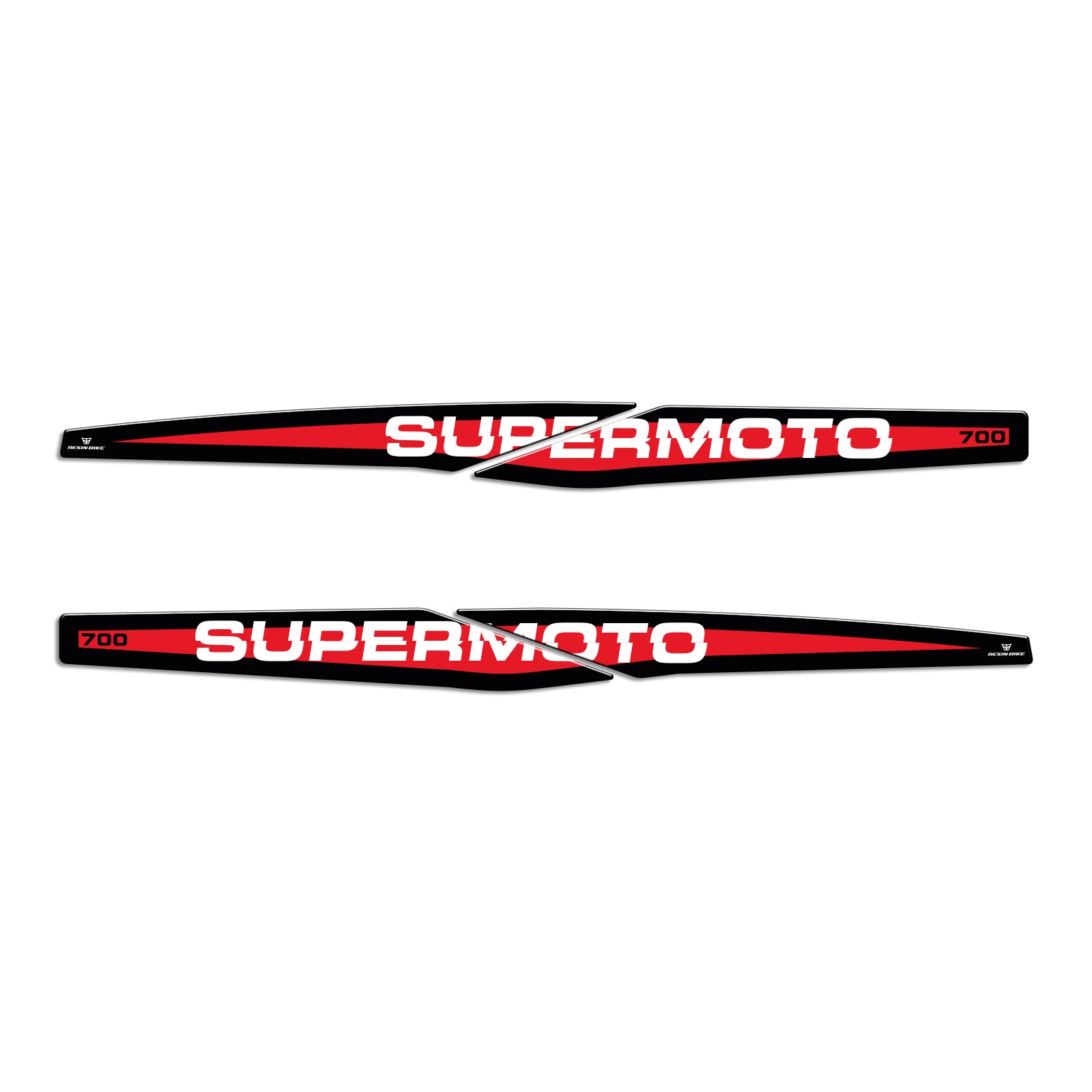 Resin Bike 3D Motorcycle Stickers - Swingarm | Gas Gas SM700 2022>2026 -   Pyramid Motorcycle Accessories