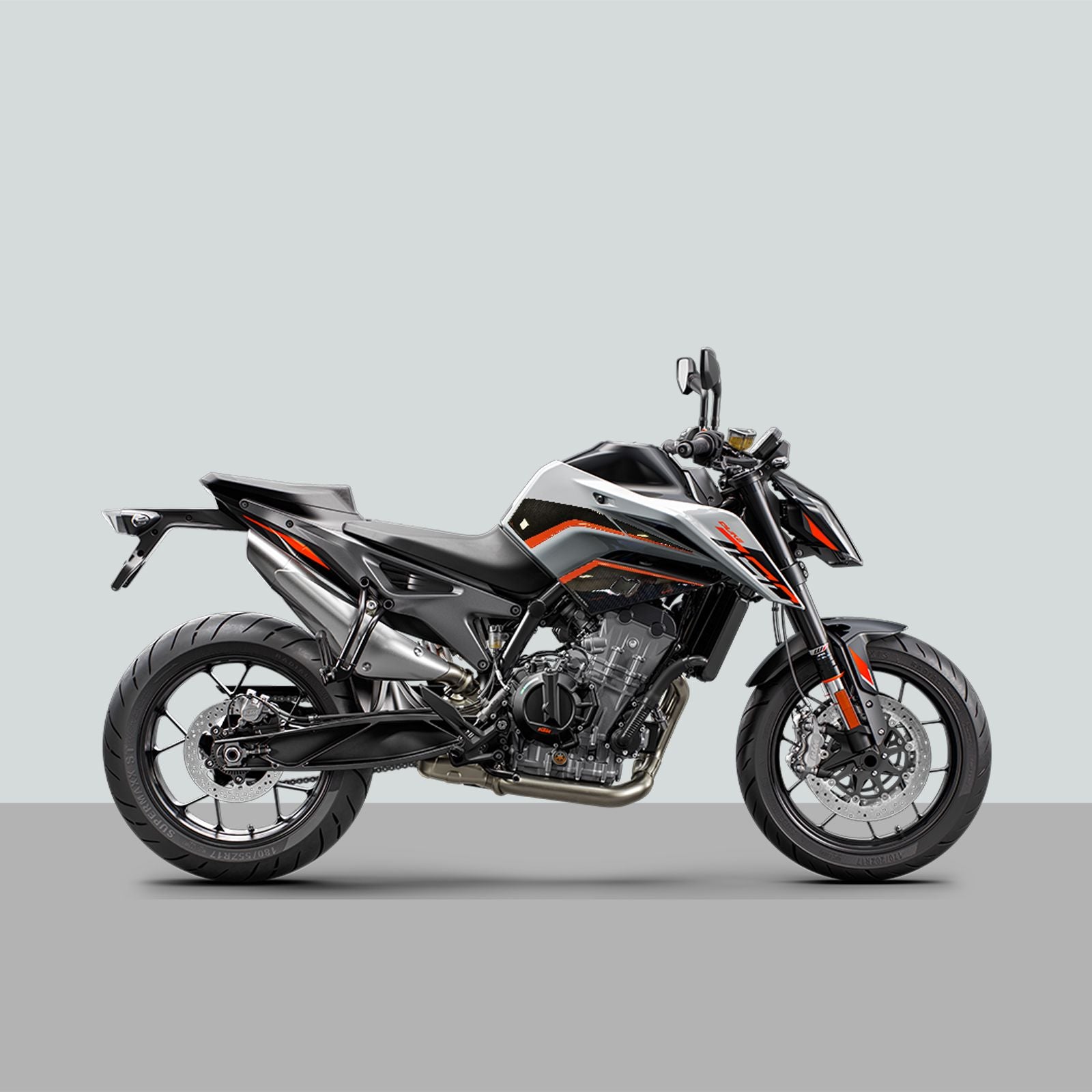Resin Bike 3D Motorcycle Stickers - Basic Kit | KTM 790 / 890 Duke 2022>2026 -   Pyramid Motorcycle Accessories