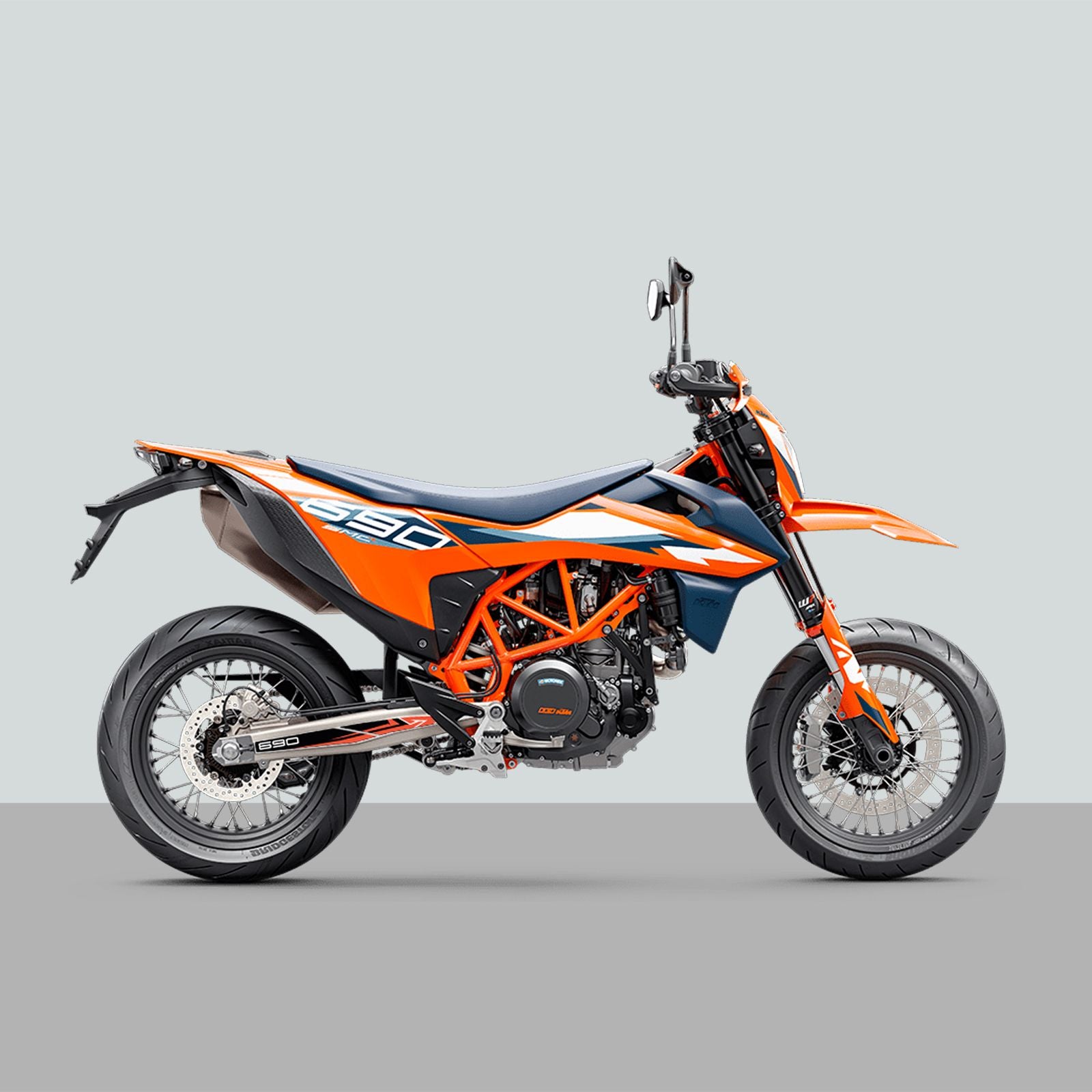 Resin Bike 3D Motorcycle Stickers - Swingarm | KTM 690 SMC 2008>2026 -   Pyramid Motorcycle Accessories