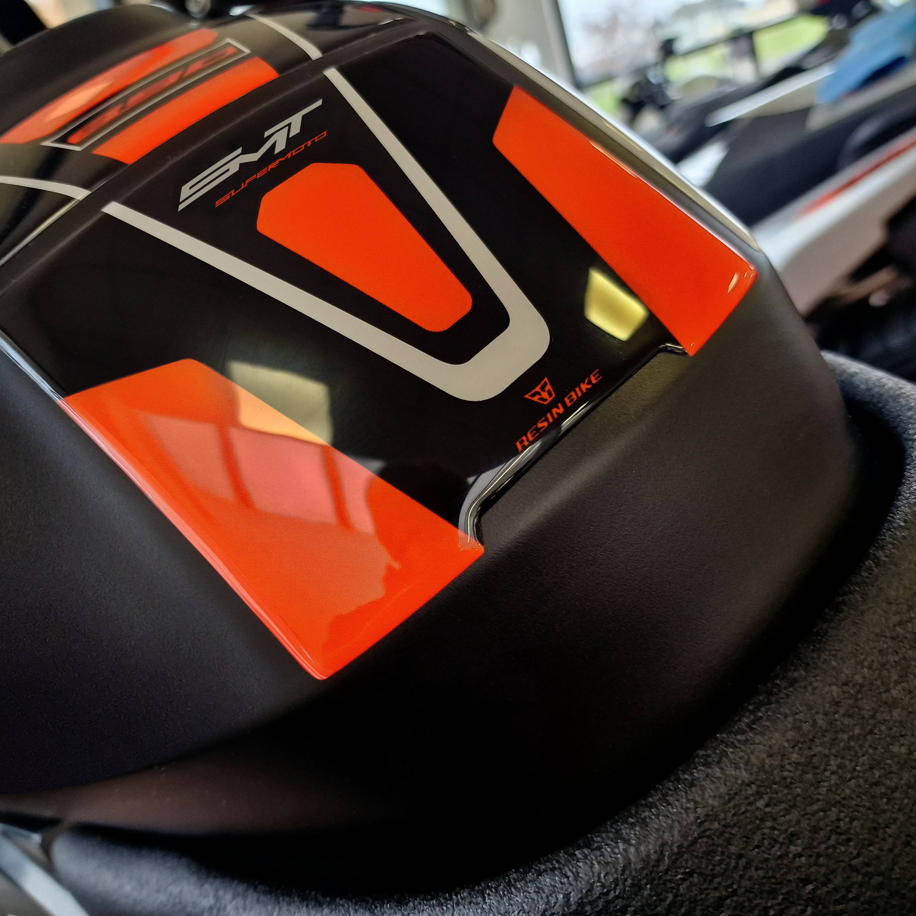 Resin Bike 3D Motorcycle Stickers - Tank Pad | KTM 890 SMT 2023>2026 -   Pyramid Motorcycle Accessories