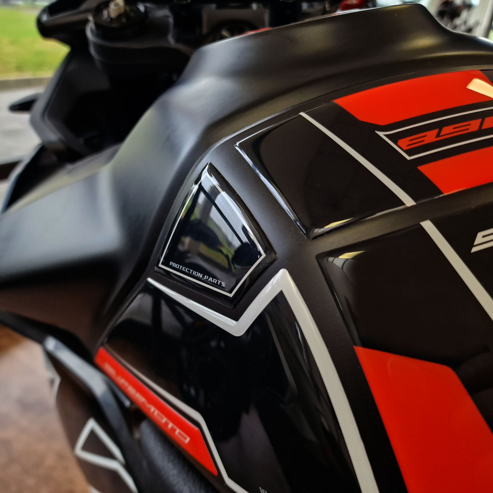 Resin Bike 3D Motorcycle Stickers - Basic Kit | KTM 890 SMT 2023>2026 -   Pyramid Motorcycle Accessories