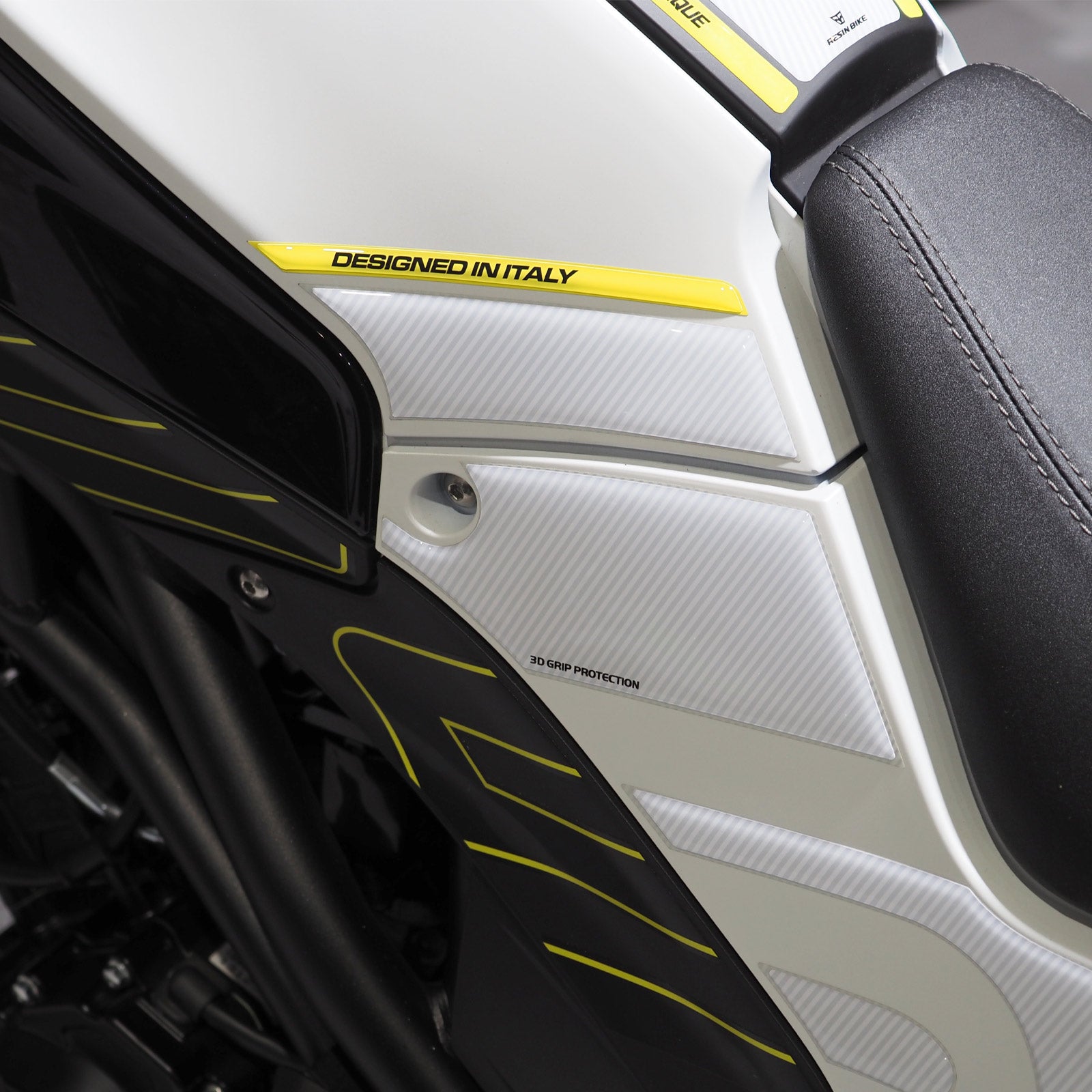 Resin Bike 3D Motorcycle Stickers - Tank Sides | Benelli Leoncino 125 2022>2026 -   Pyramid Motorcycle Accessories