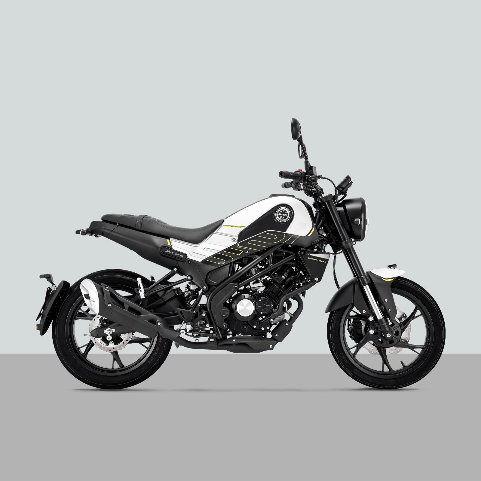 Resin Bike 3D Motorcycle Stickers - Basic Kit | Benelli Leoncino 125 2022>2026 -   Pyramid Motorcycle Accessories