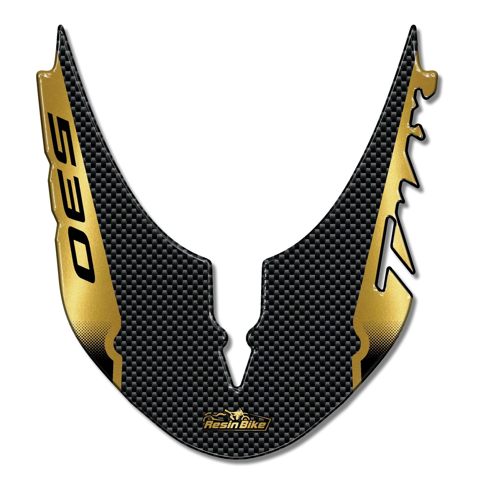 Resin Bike 3D Motorcycle Stickers - Front Fender | Yamaha TMAX 530 2012>2016 RB-B0739C77 -   Pyramid Motorcycle Accessories