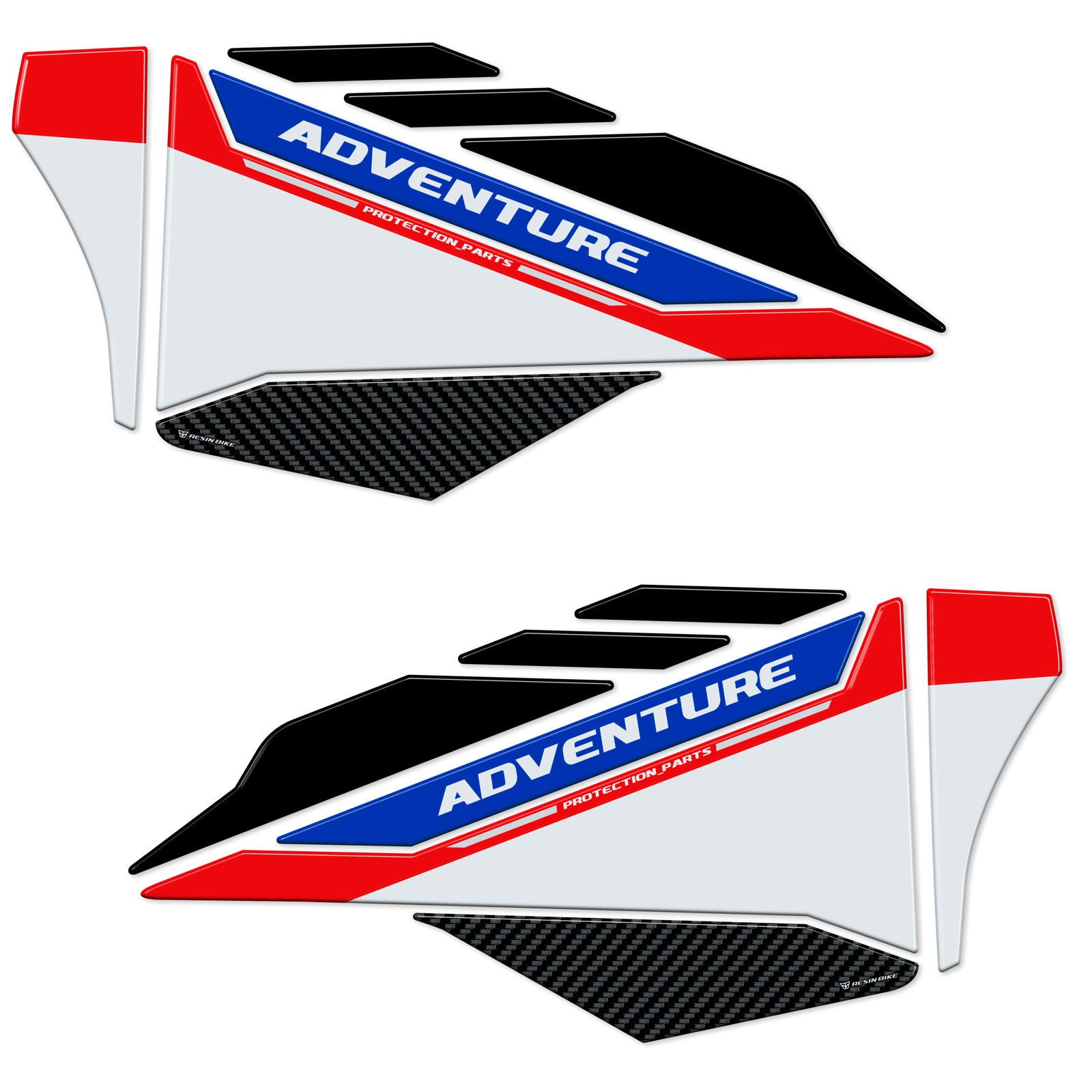 Resin Bike 3D Motorcycle Stickers - Tank Sides | BMW R 1300 GS Adventure 2025>Current -   Pyramid Motorcycle Accessories