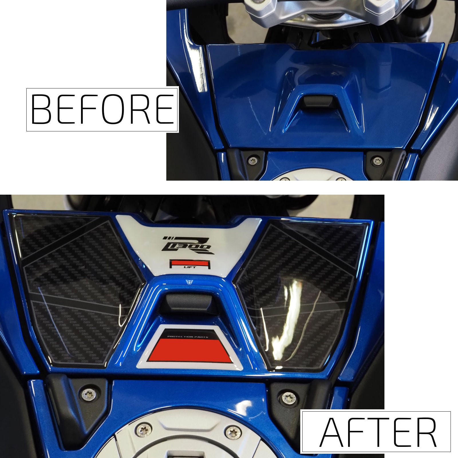 Resin Bike 3D Motorcycle Stickers - Underseat | BMW R 1300 GS Adventure 2025>2026 -   Pyramid Motorcycle Accessories