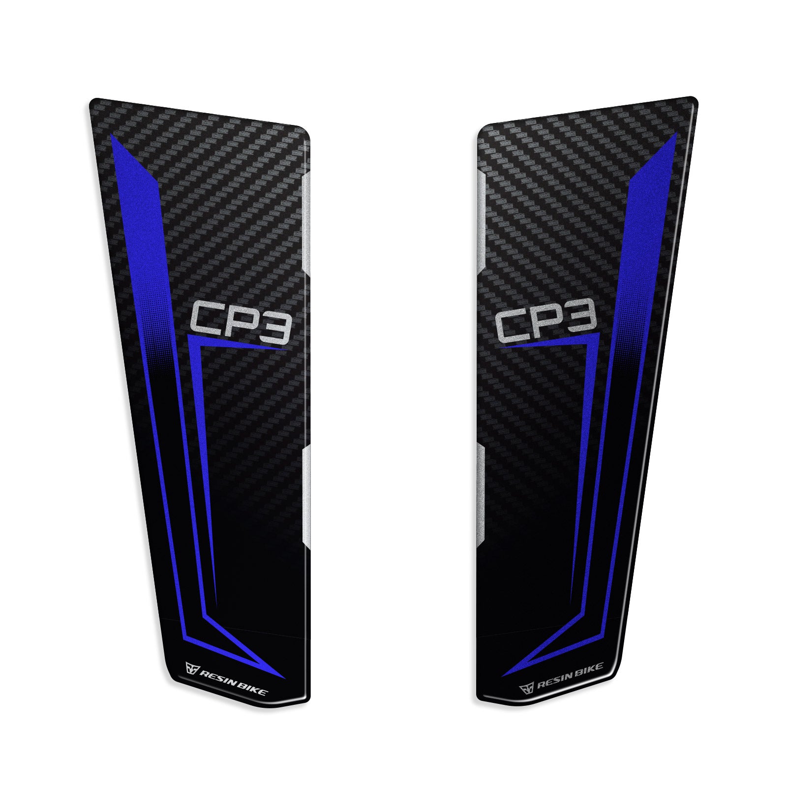 Resin Bike 3D Motorcycle Stickers - Side Panels | Yamaha MT-09/MT-09 SP 2024>2025 -   Pyramid Motorcycle Accessories