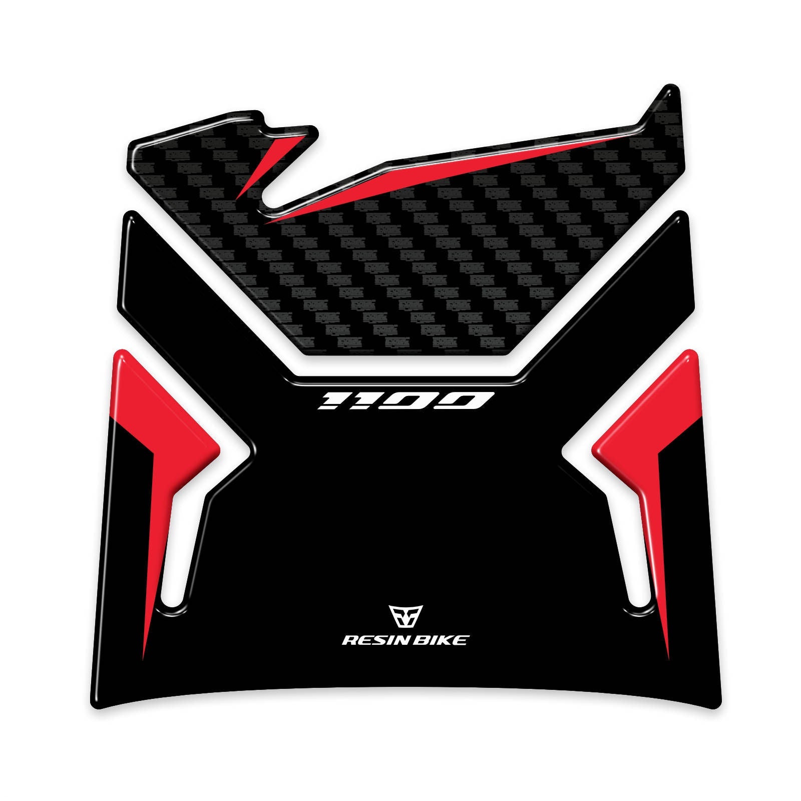 Resin Bike 3D Motorcycle Stickers - Tank Pad | Honda CRF 1100 L Africa Twin 2024>2026 RB-1000757300001 -   Pyramid Motorcycle Accessories