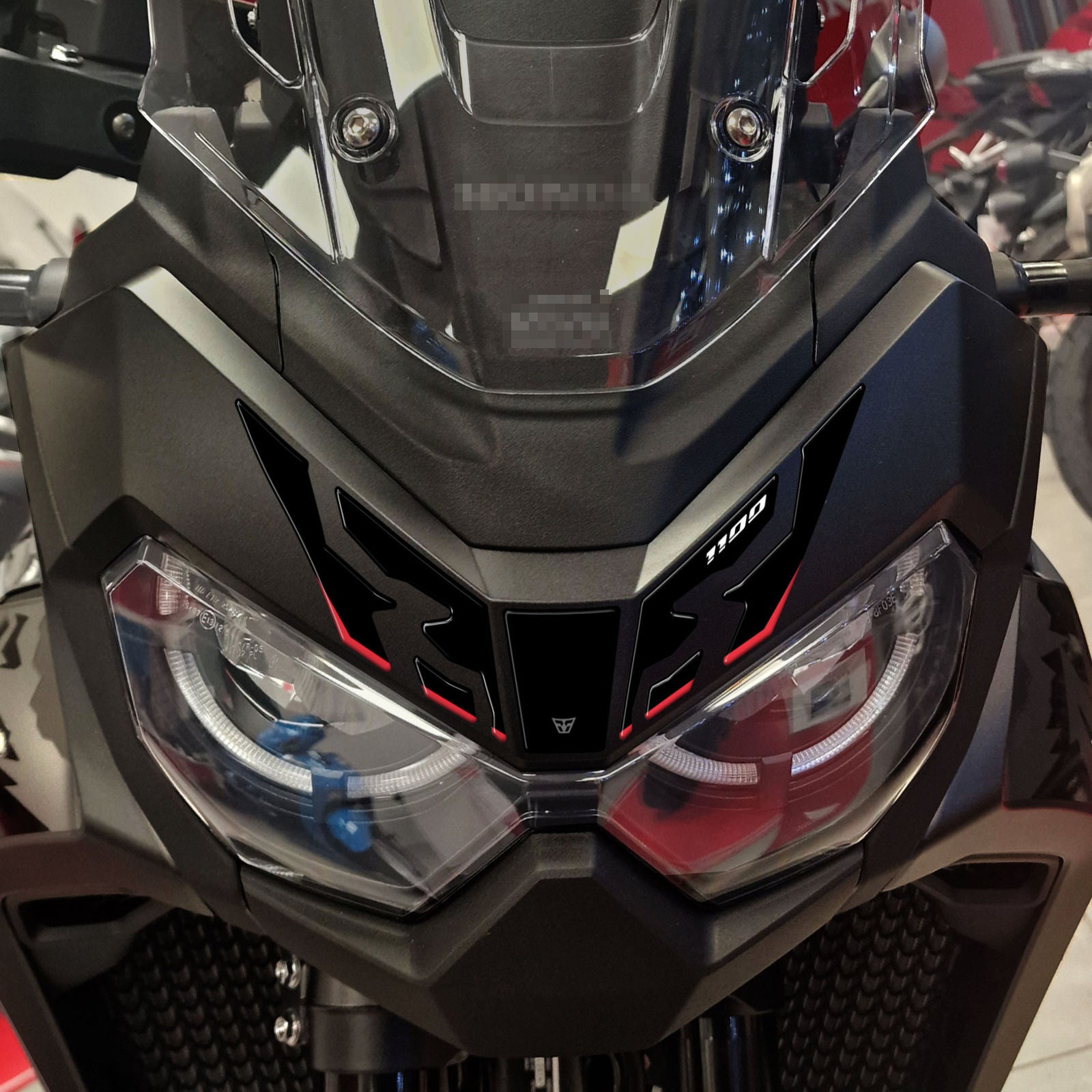 Resin Bike 3D Motorcycle Stickers - Windshield | Honda CRF 1100 L Africa Twin 2024>2026RB-1000757500005 -   Pyramid Motorcycle Accessories