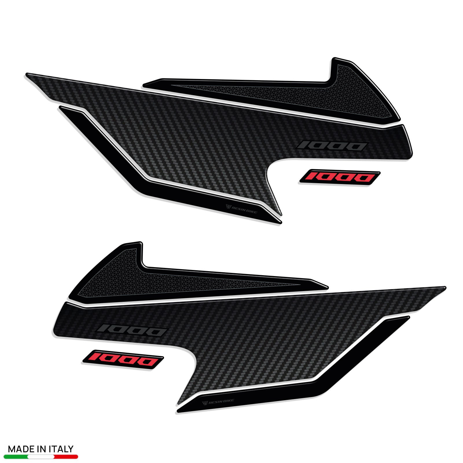 Resin Bike 3D Motorcycle Stickers - Tank Sides | Honda CB1000 Hornet 2025>Current -   Pyramid Motorcycle Accessories