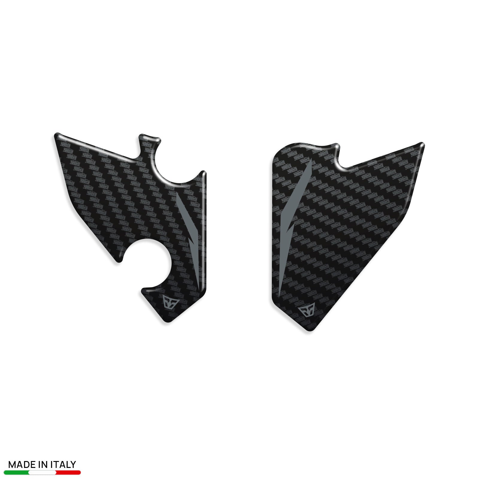 Resin Bike 3D Motorcycle Stickers - Heel Pads | Honda CB1000 Hornet 2025>Current -   Pyramid Motorcycle Accessories