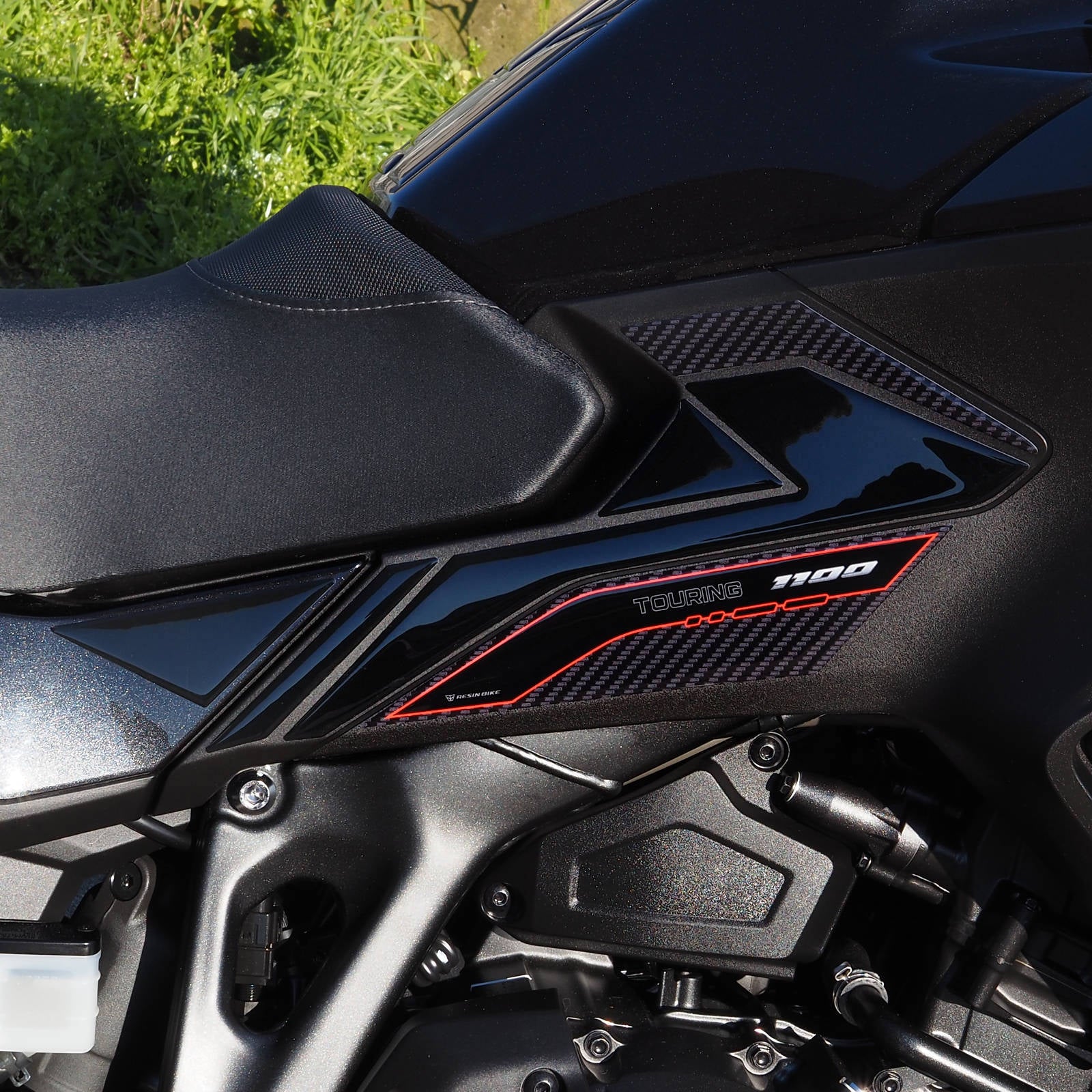 Resin Bike 3D Motorcycle Stickers - Tank Sides | Honda NT 1100 2025>2026 -   Pyramid Motorcycle Accessories