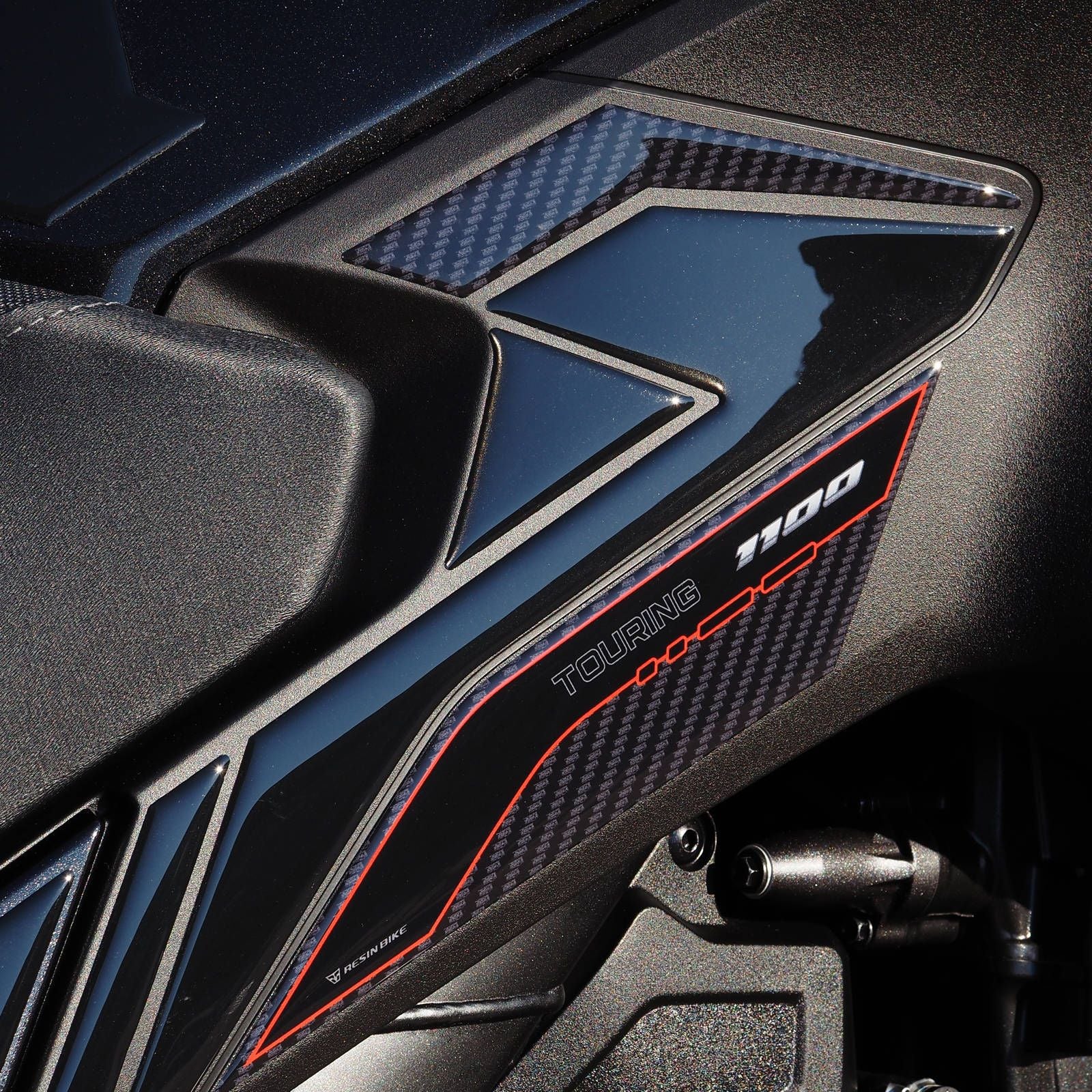 Resin Bike 3D Motorcycle Stickers - Tank Sides | Honda NT 1100 2025>2026 -   Pyramid Motorcycle Accessories