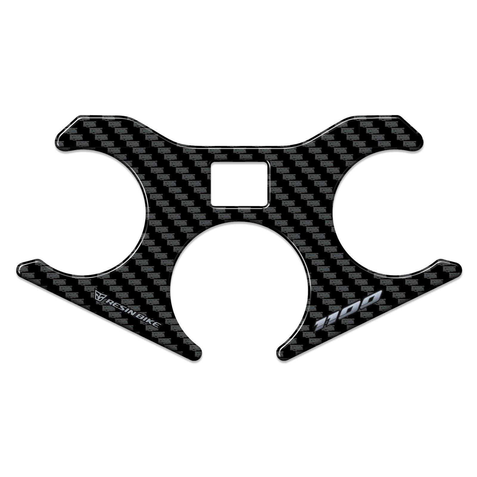 Resin Bike 3D Motorcycle Stickers - Top Yoke | Honda NT1100 2025>Current -   Pyramid Motorcycle Accessories