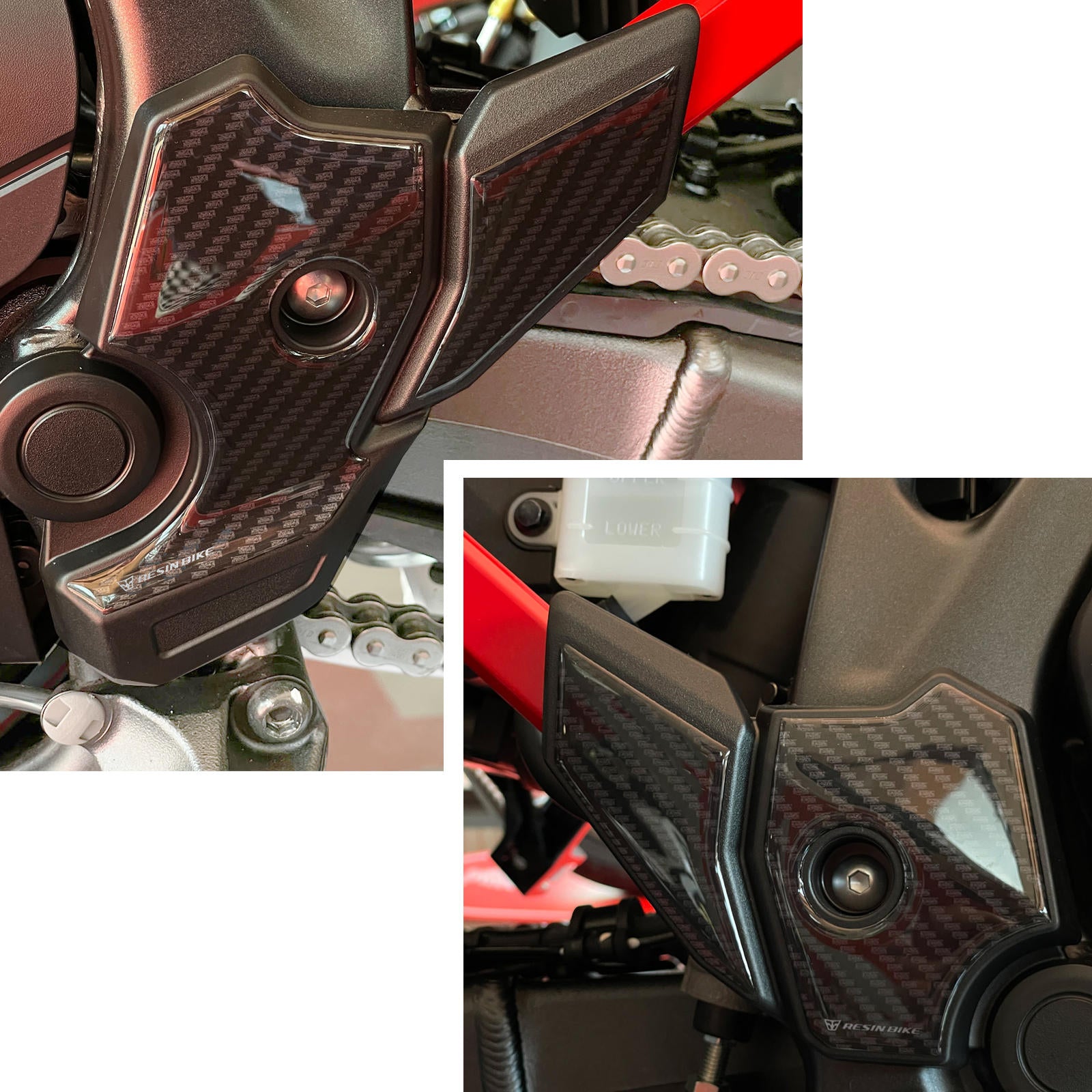Resin Bike 3D Motorcycle Stickers - Full Kit | Honda NT 1100 2025>2026 -   Pyramid Motorcycle Accessories
