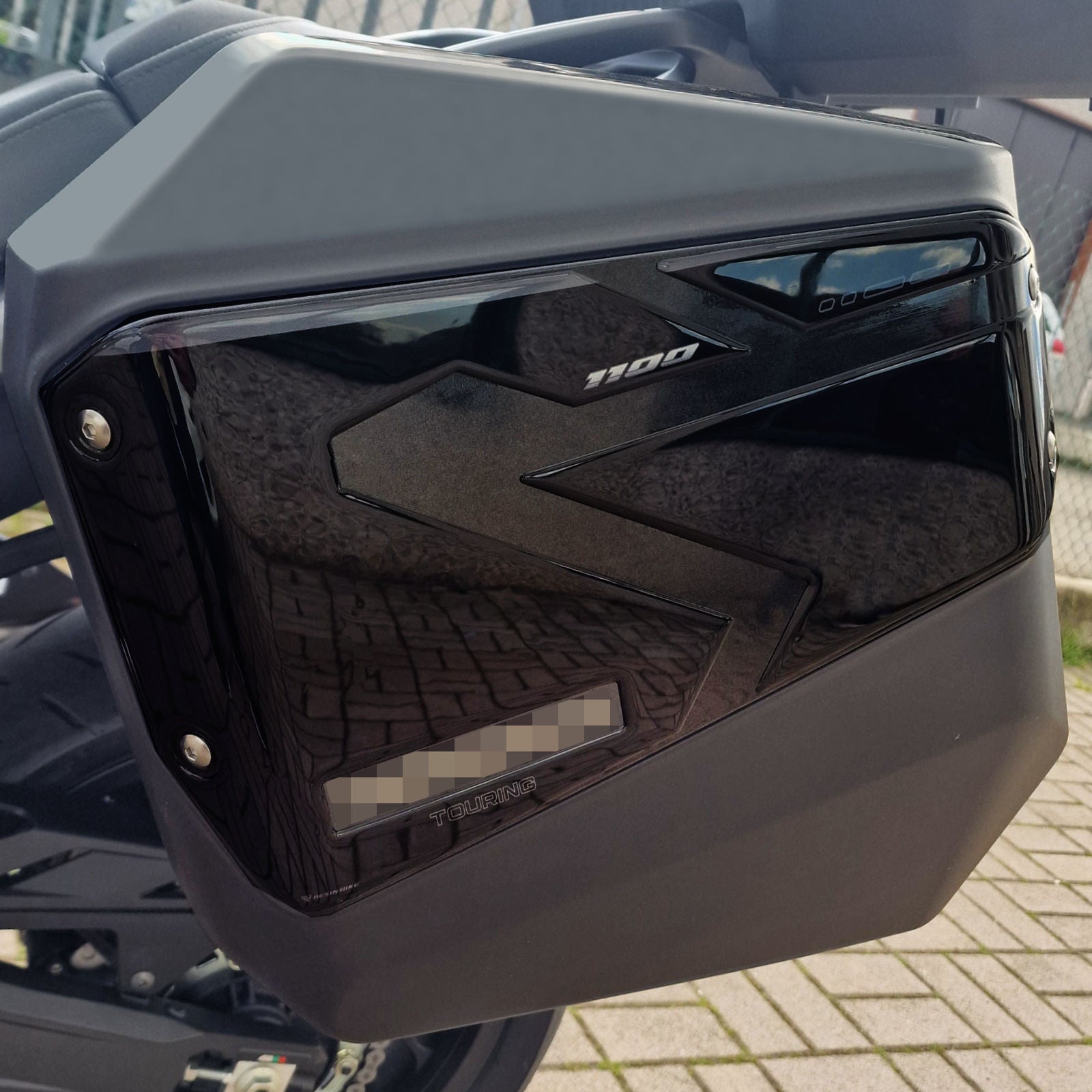Resin Bike 3D Motorcycle Stickers - Panniers | Honda NT 1100 2025>2026 RB-1000764700009 -   Pyramid Motorcycle Accessories