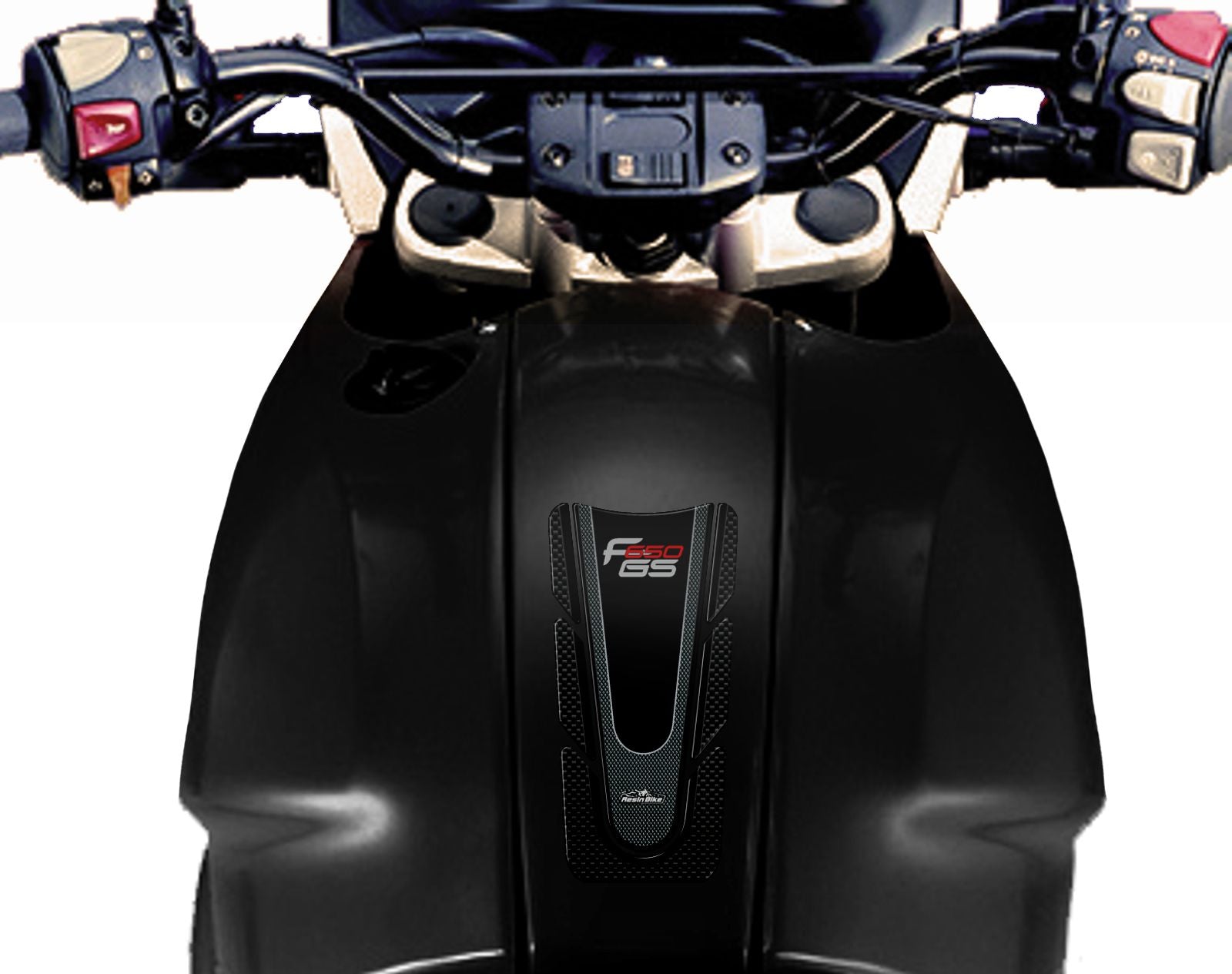 Resin Bike 3D Motorcycle Stickers - Tank Pad | BMW F 650 GS 2004>2007 -   Pyramid Motorcycle Accessories