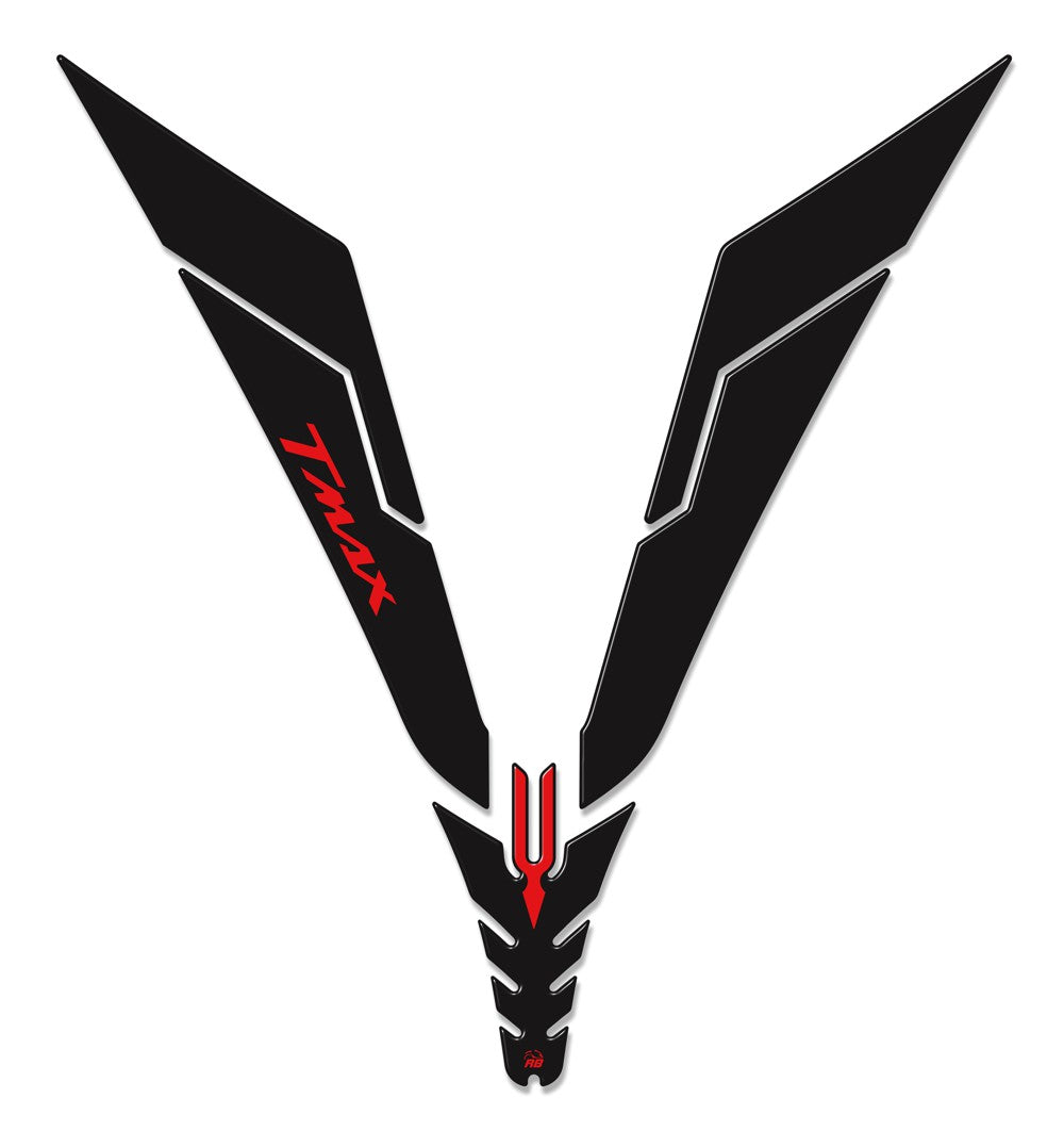 Resin Bike 3D Motorcycle Stickers - Frontal Area | Yamaha TMAX 500 2008>2011 -   Pyramid Motorcycle Accessories