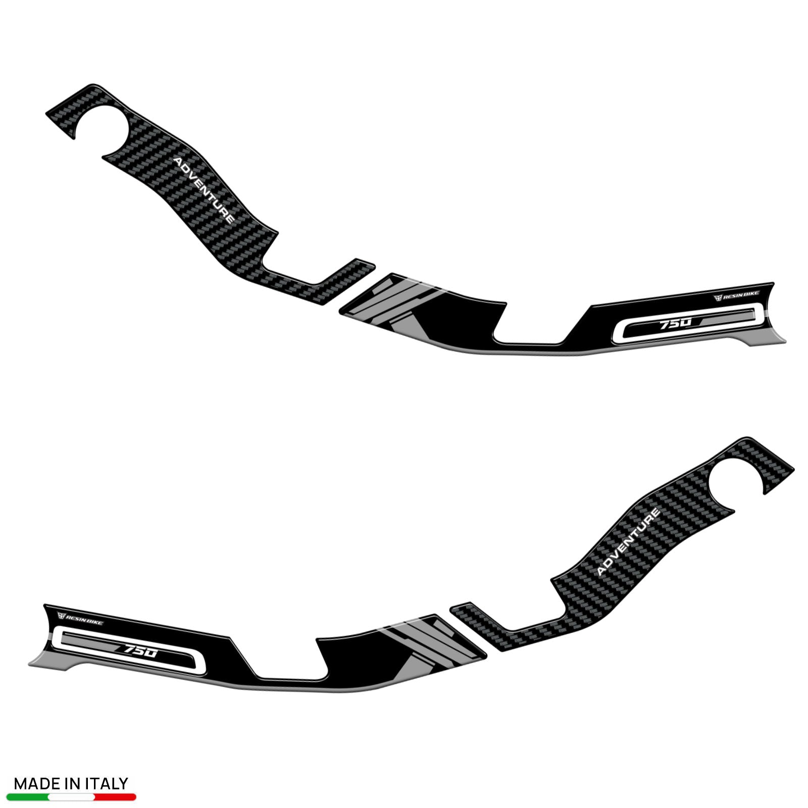 Resin Bike 3D Motorcycle Stickers - Handguards | Honda X-Adv 2021>2026 -   Pyramid Motorcycle Accessories