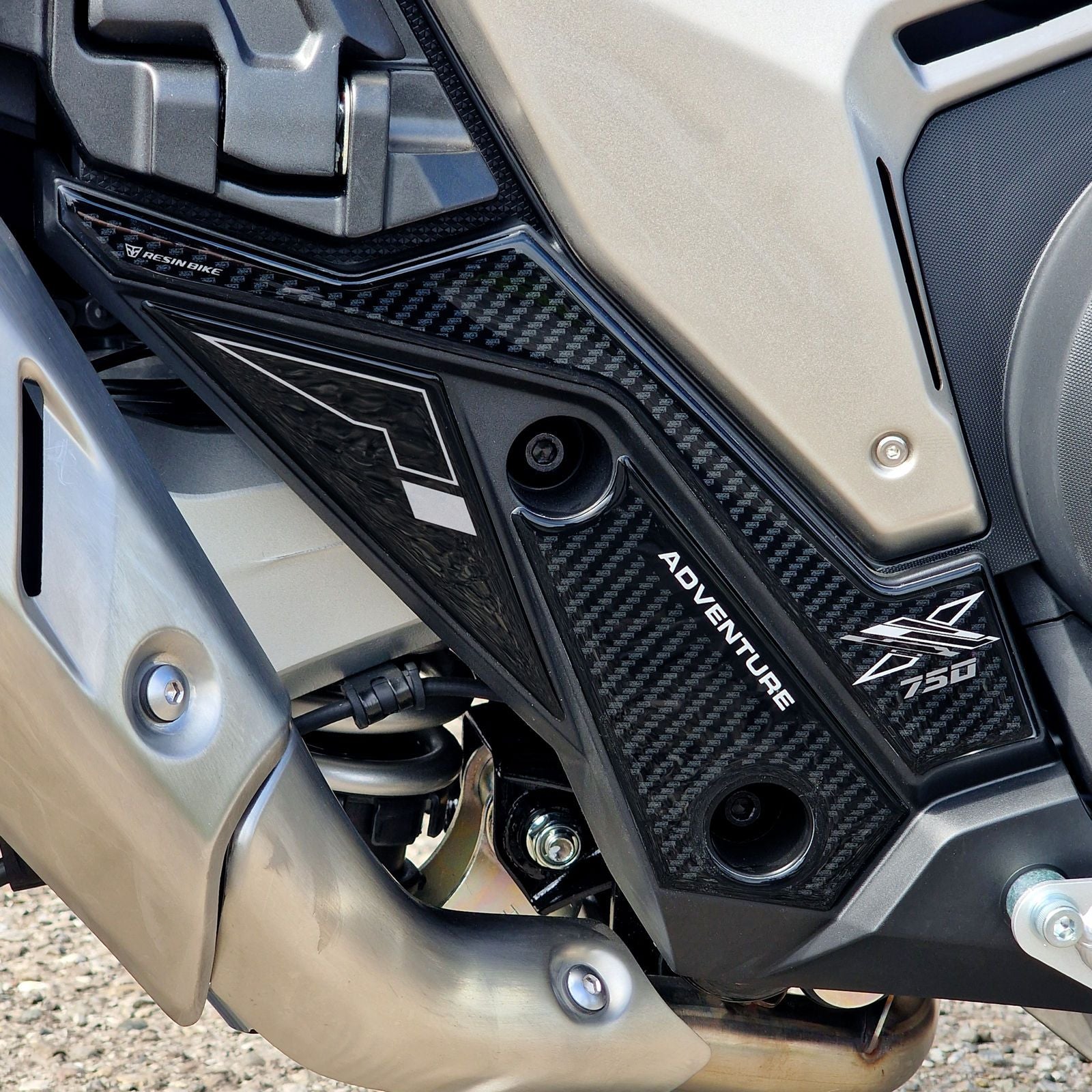 Resin Bike 3D Motorcycle Stickers - Tank Kit | Honda X-Adv 2025>Current -   Pyramid Motorcycle Accessories