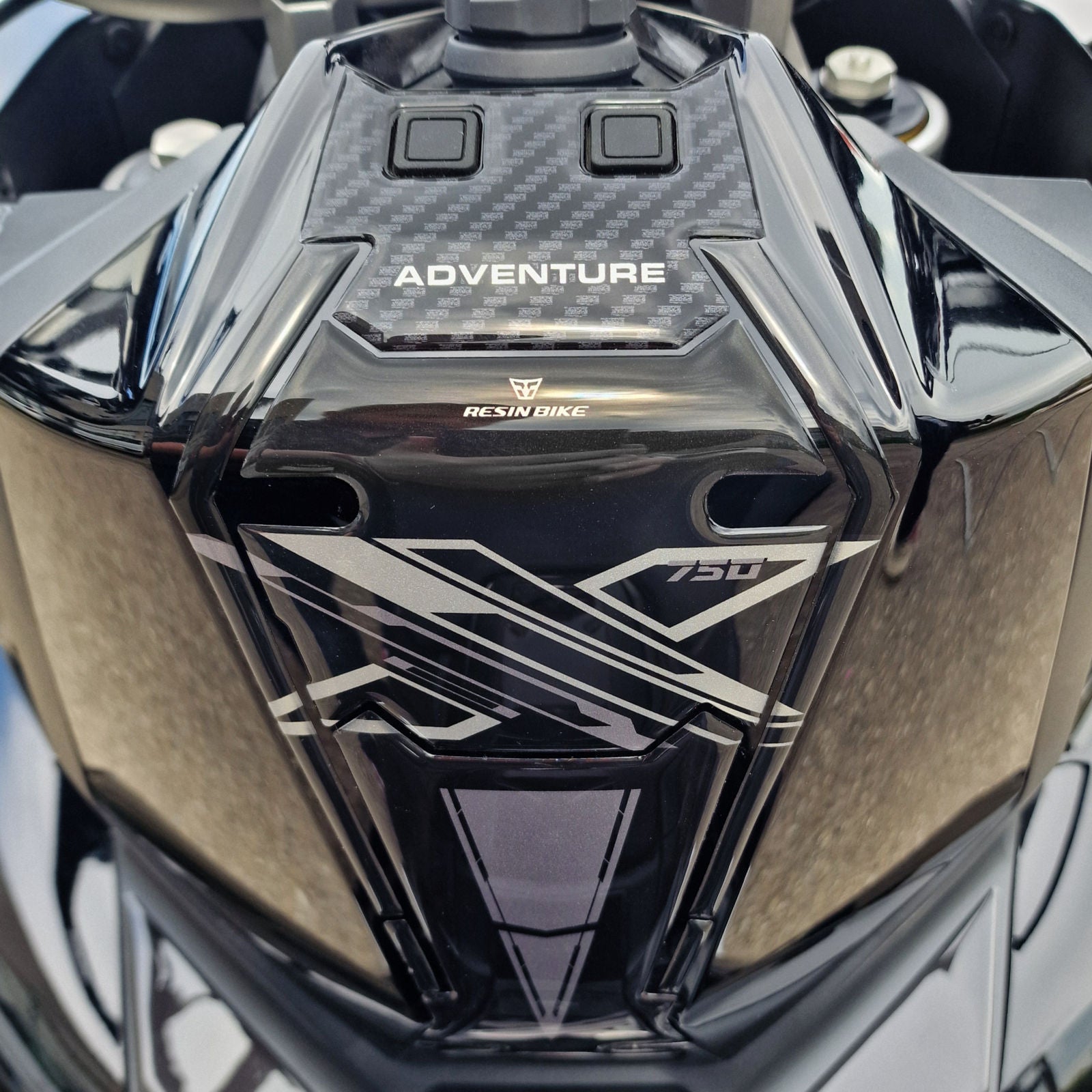 Resin Bike 3D Motorcycle Stickers - Tank Kit | Honda X-Adv 2025>Current -   Pyramid Motorcycle Accessories