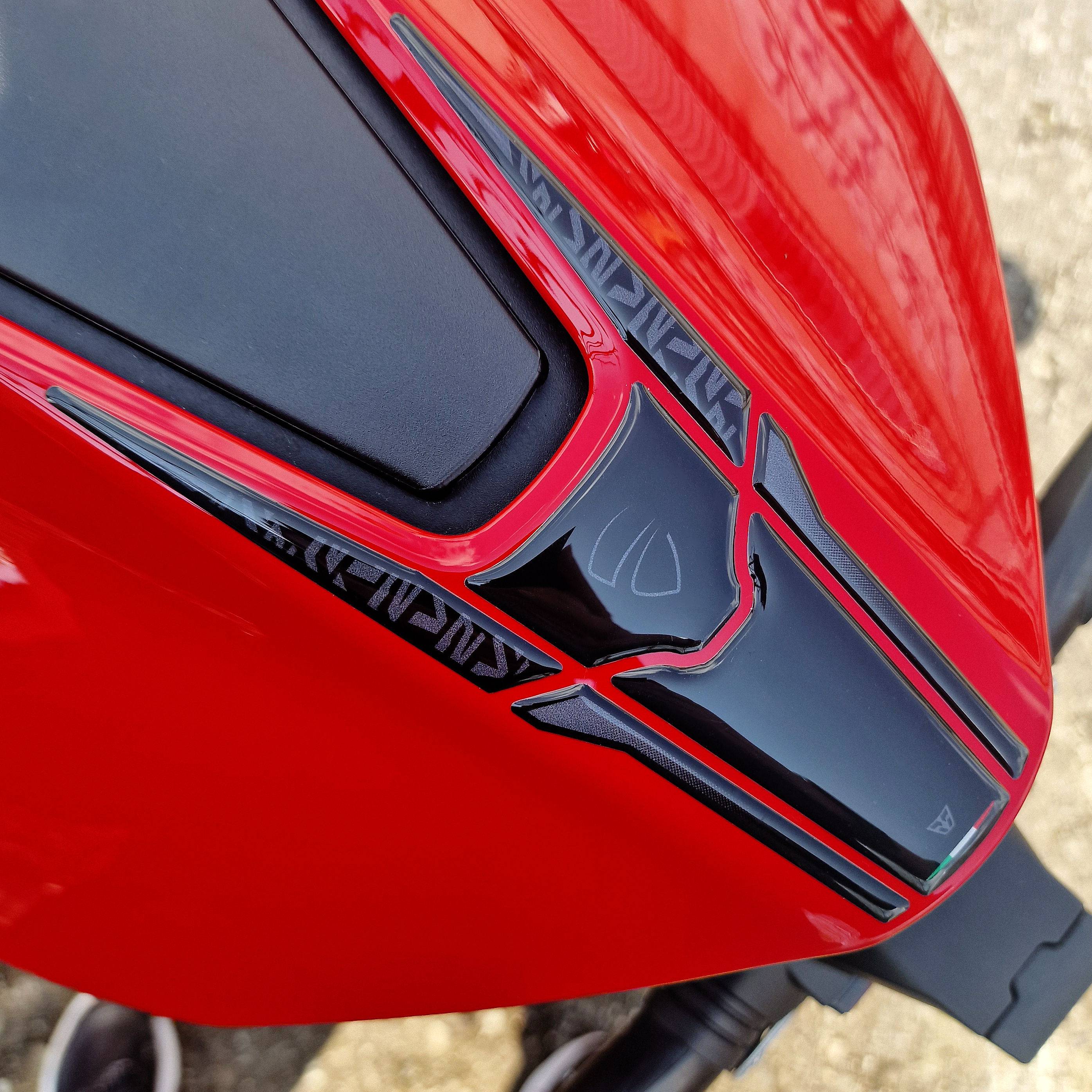 Resin Bike 3D Motorcycle Stickers - Tail Section | Ducati Panigale V2 2025>2026 -   Pyramid Motorcycle Accessories