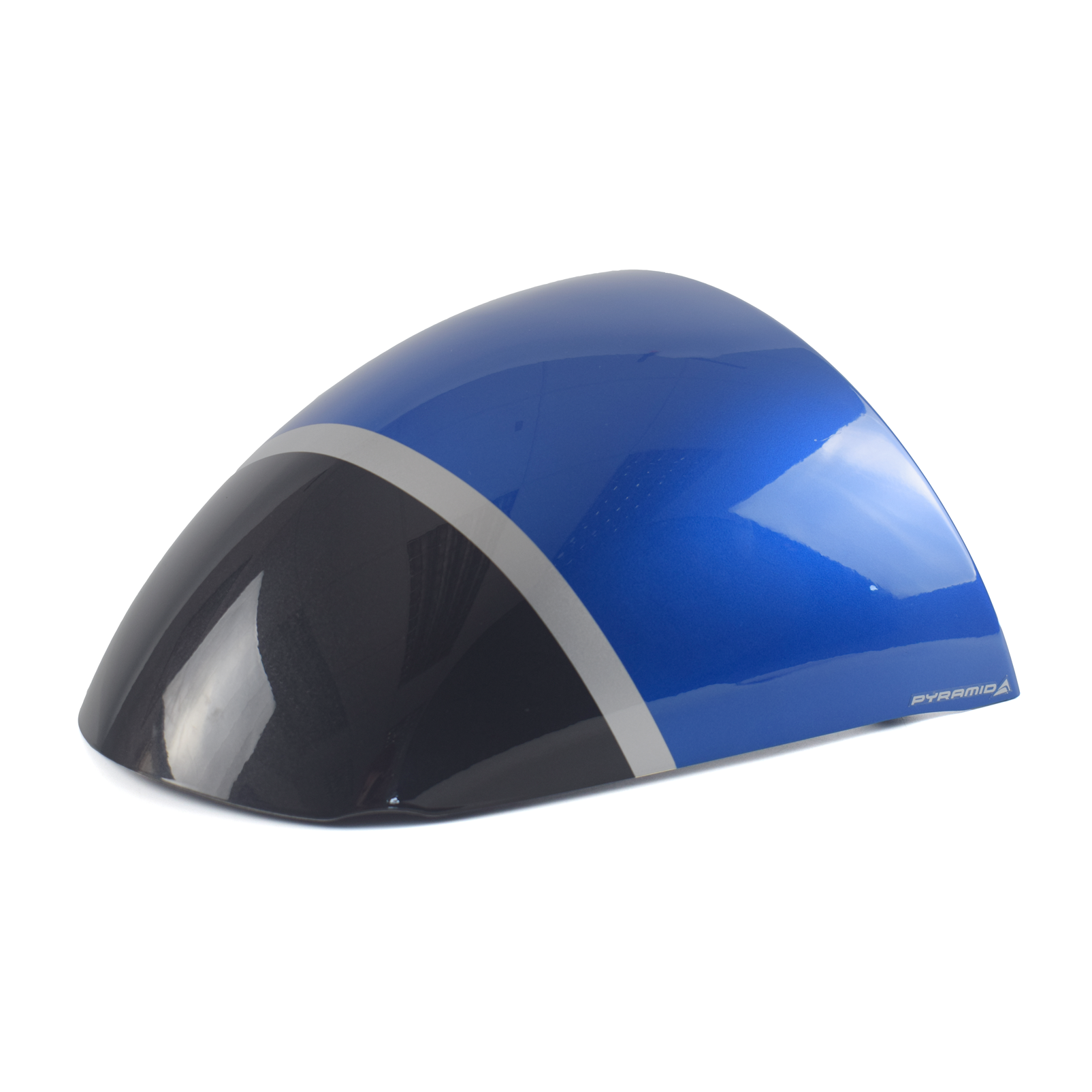 Pyramid Seat Cowl | Caspian Blue & Storm Grey | Triumph Speed 400 2024>Current -   Pyramid Motorcycle Accessories