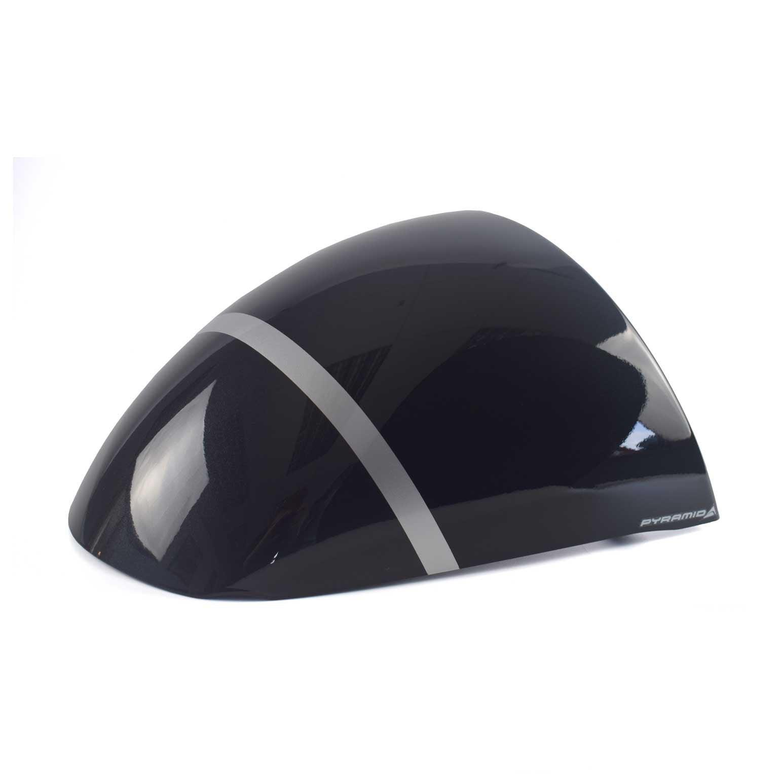 Pyramid Seat Cowl | Phantom Black & Storm Grey | Triumph Speed 400 2024>Current -   Pyramid Motorcycle Accessories