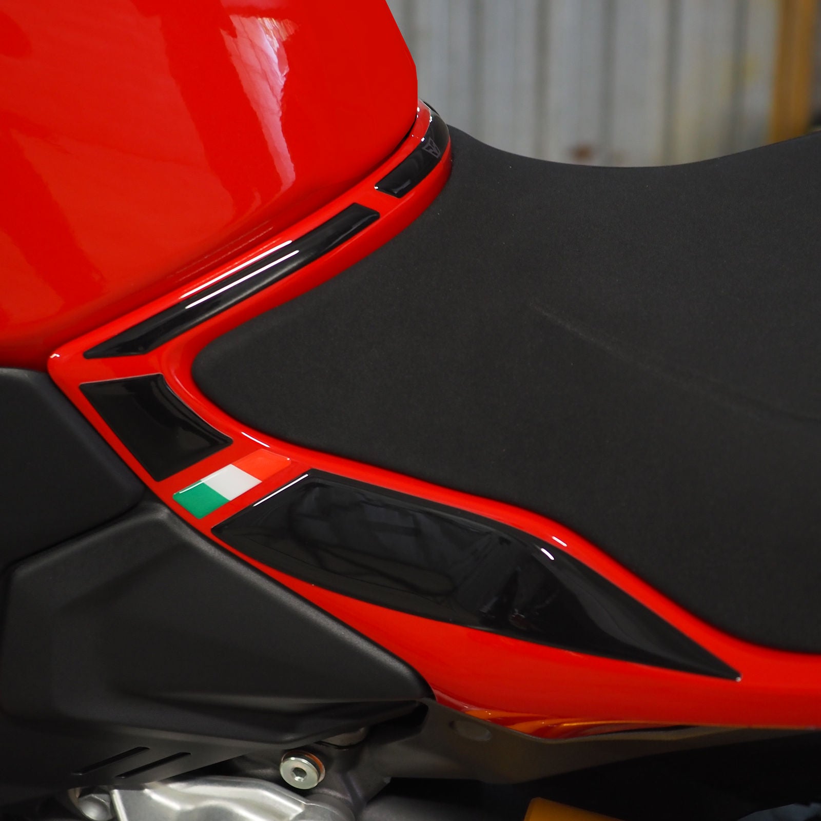 Resin Bike 3D Motorcycle Stickers - Underseat | Ducati Panigale V2 2025>2026 -   Pyramid Motorcycle Accessories