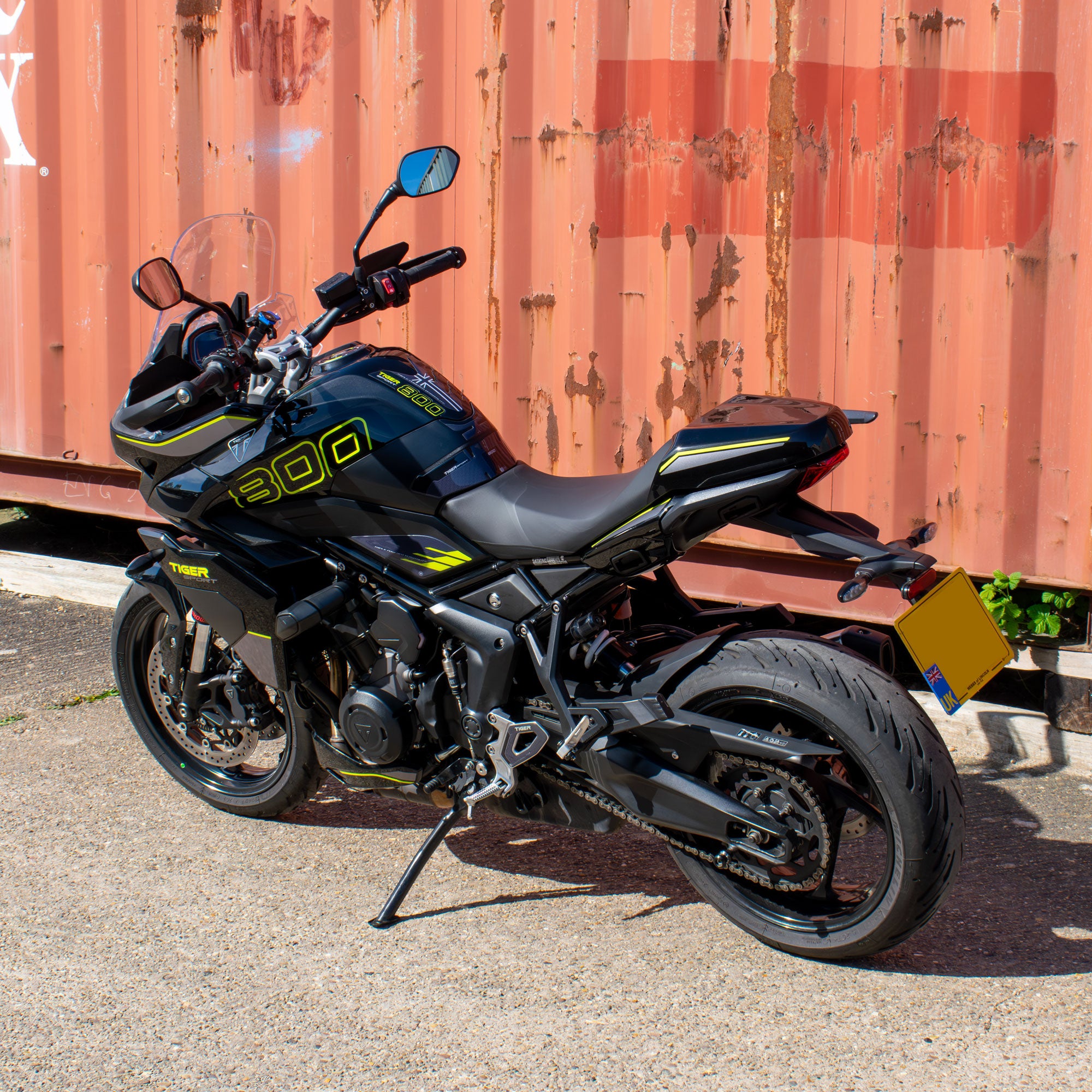 Pyramid Seat Cowl | Caspian Blue | Triumph Tiger Sport 800 2025>Current -   Pyramid Motorcycle Accessories