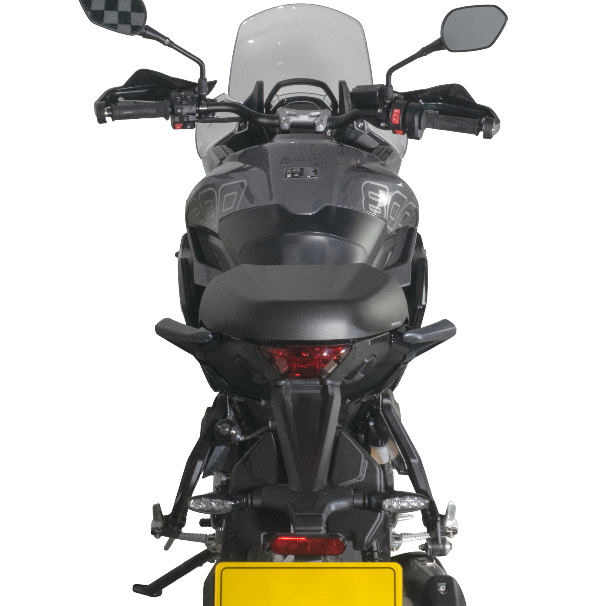 Pyramid Seat Cowl | Matte Black | Triumph Tiger Sport 660 2022>Current -   Pyramid Motorcycle Accessories