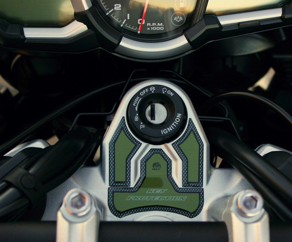 Resin Bike 3D Motorcycle Stickers - Key Area | Triumph Tiger 1200 2016>2017 -   Pyramid Motorcycle Accessories