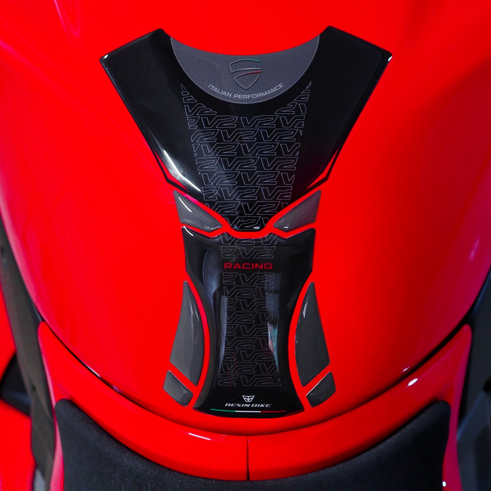 Resin Bike 3D Motorcycle Stickers - Full Kit | Ducati Panigale V2 2025>2026 -   Pyramid Motorcycle Accessories